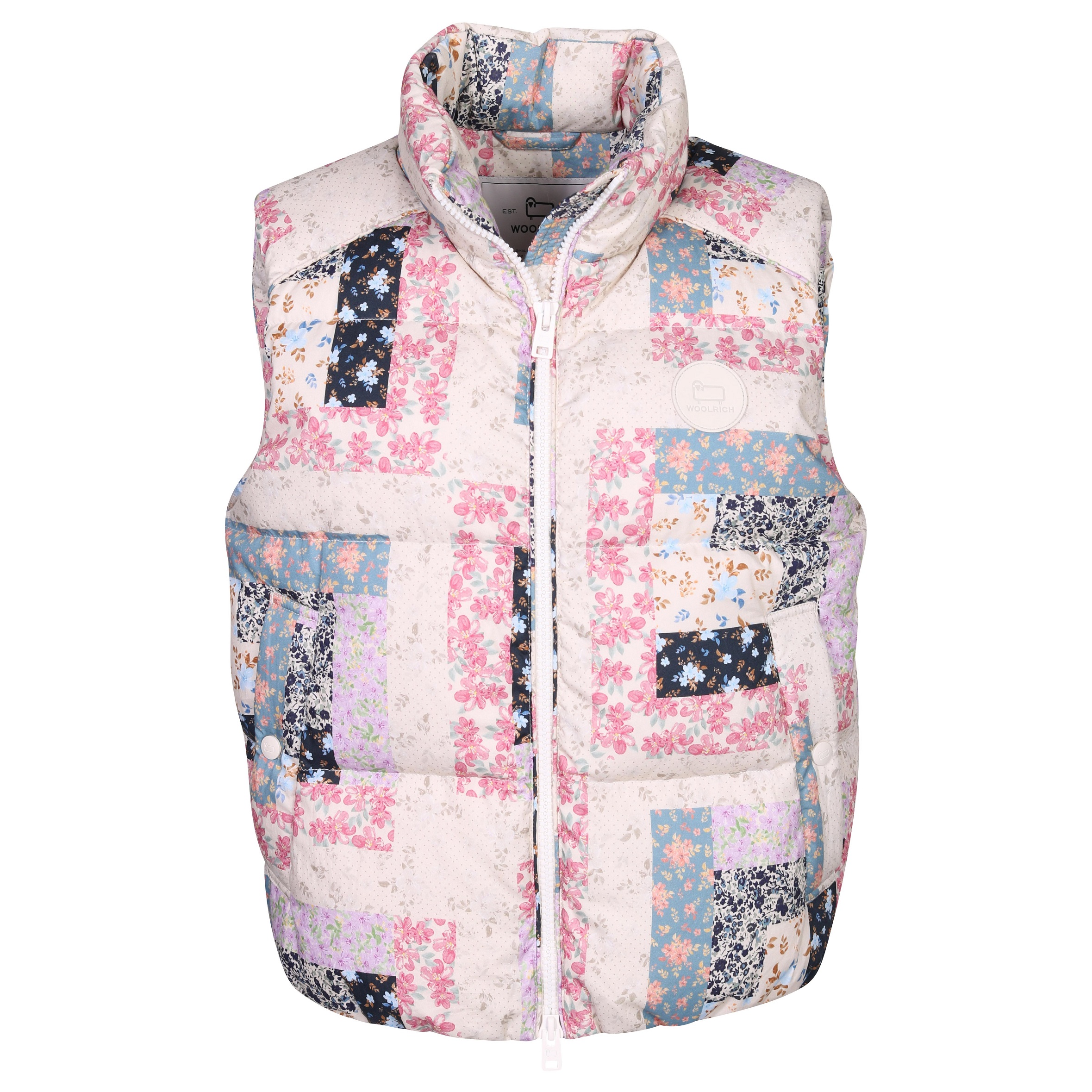 Woolrich Pennsylvania Quilted Down Vest Multicolor