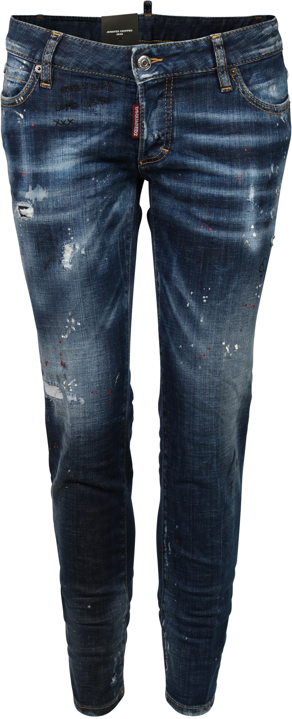 Dsquared D2 Jeans Jennifer Cropped Blue