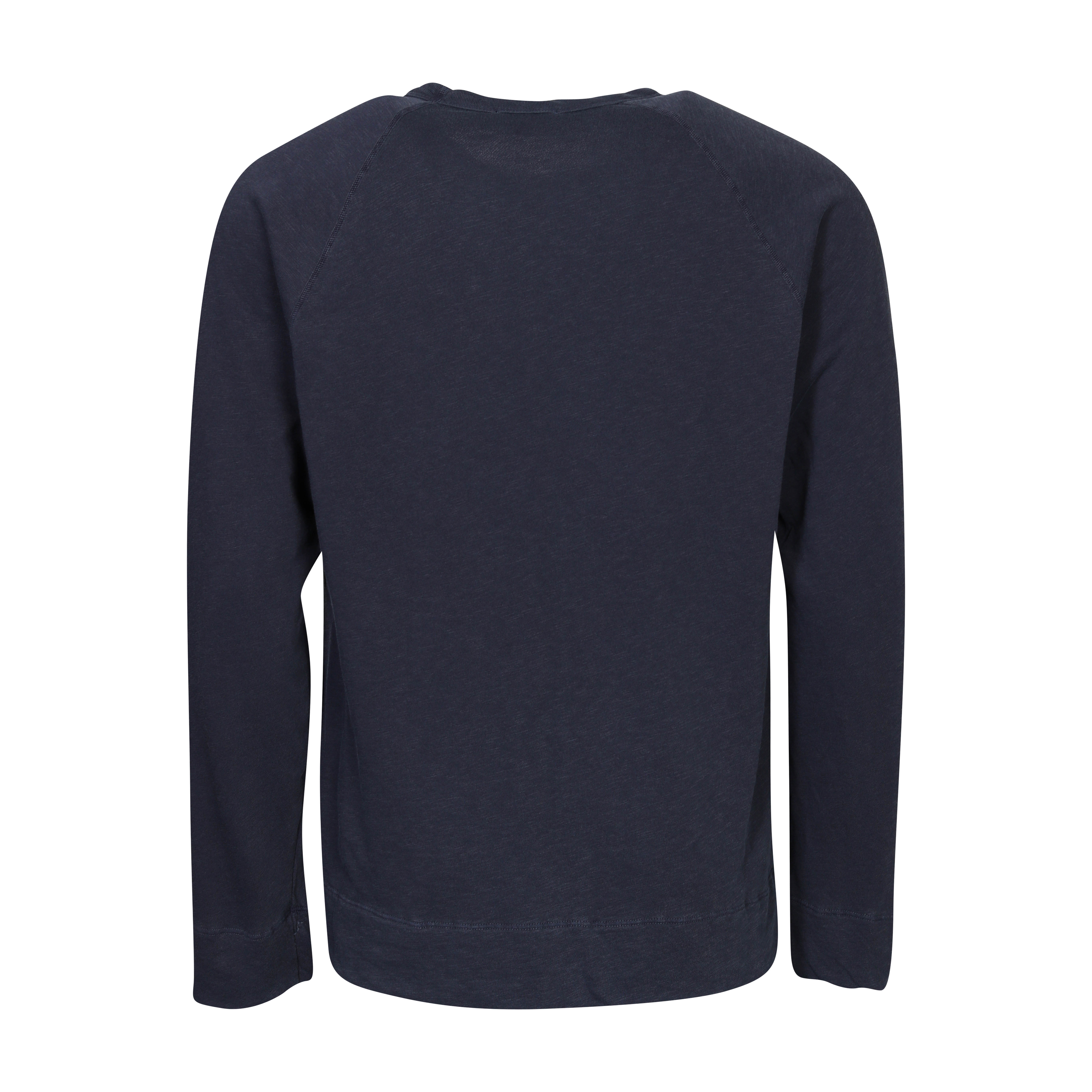James Perse Vintage Cotton Raglan Sweater in Deep 1/S
