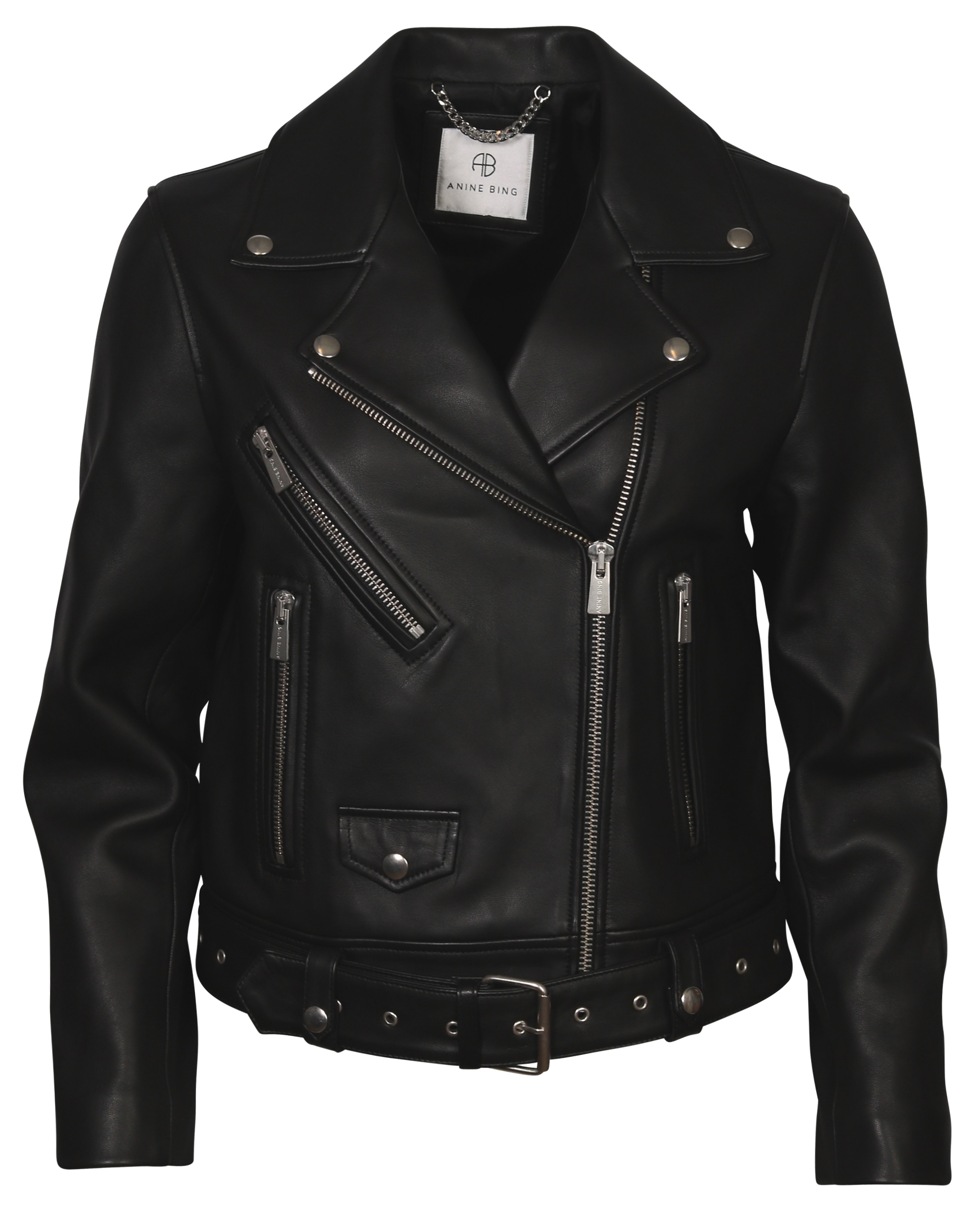 Anine Bing Moto Leatherjacket Benjamin Black