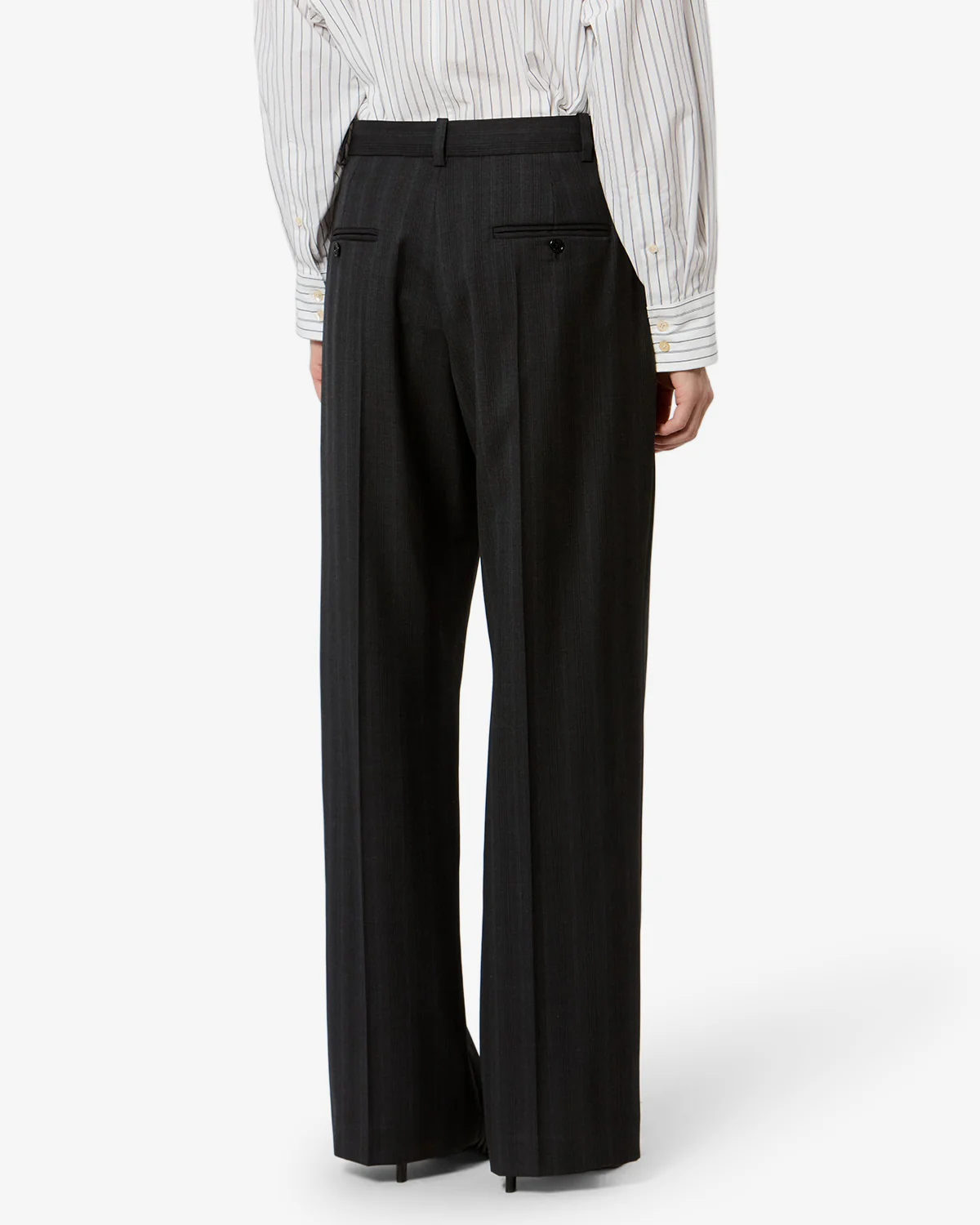 ISABEL MARANT Noanda Pants in Dark Anthracite