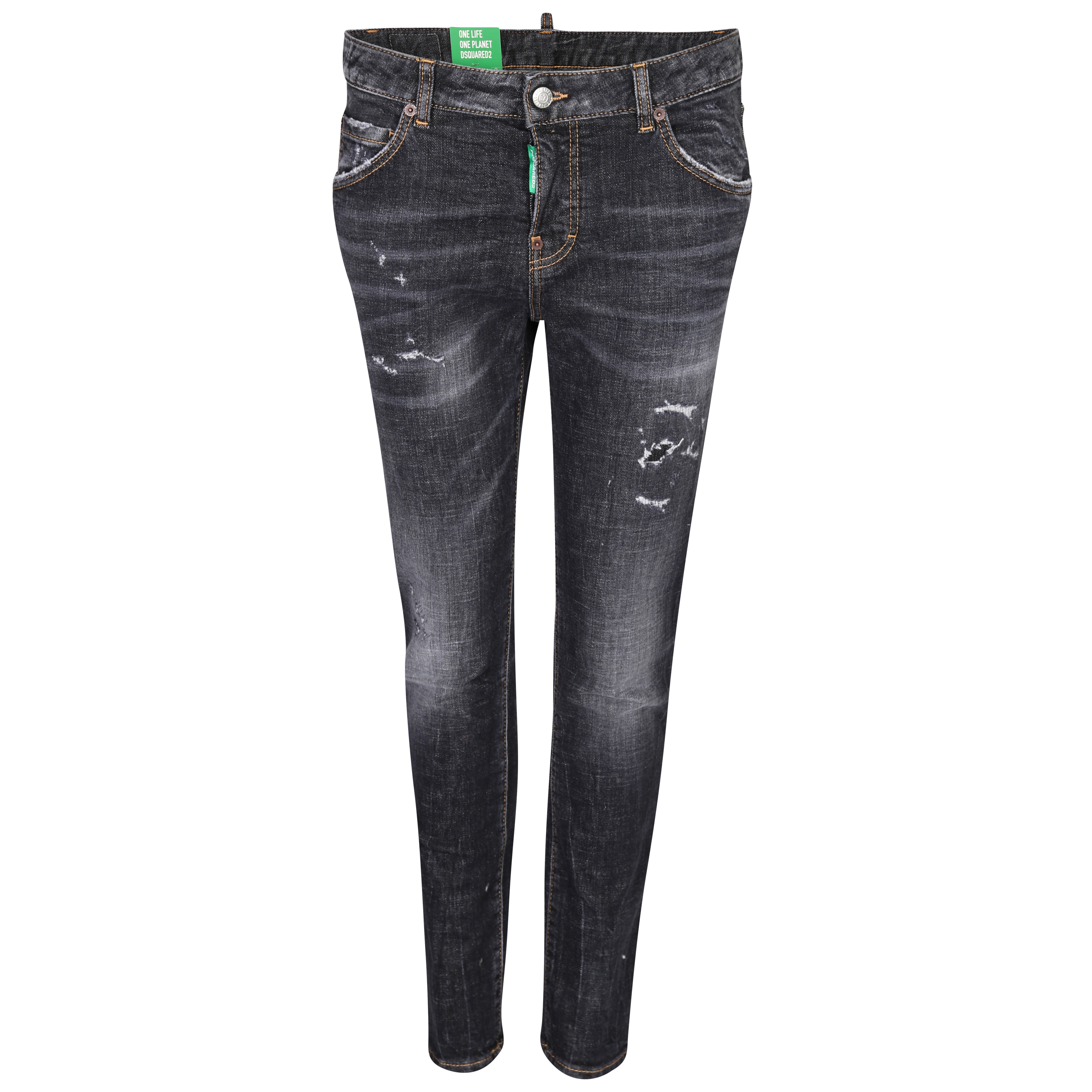 DSQUARED2 Green Label Cool Girl Jeans in Washed Black DSQUARED2 Green Label Cool Girl Jeans in Washed Black