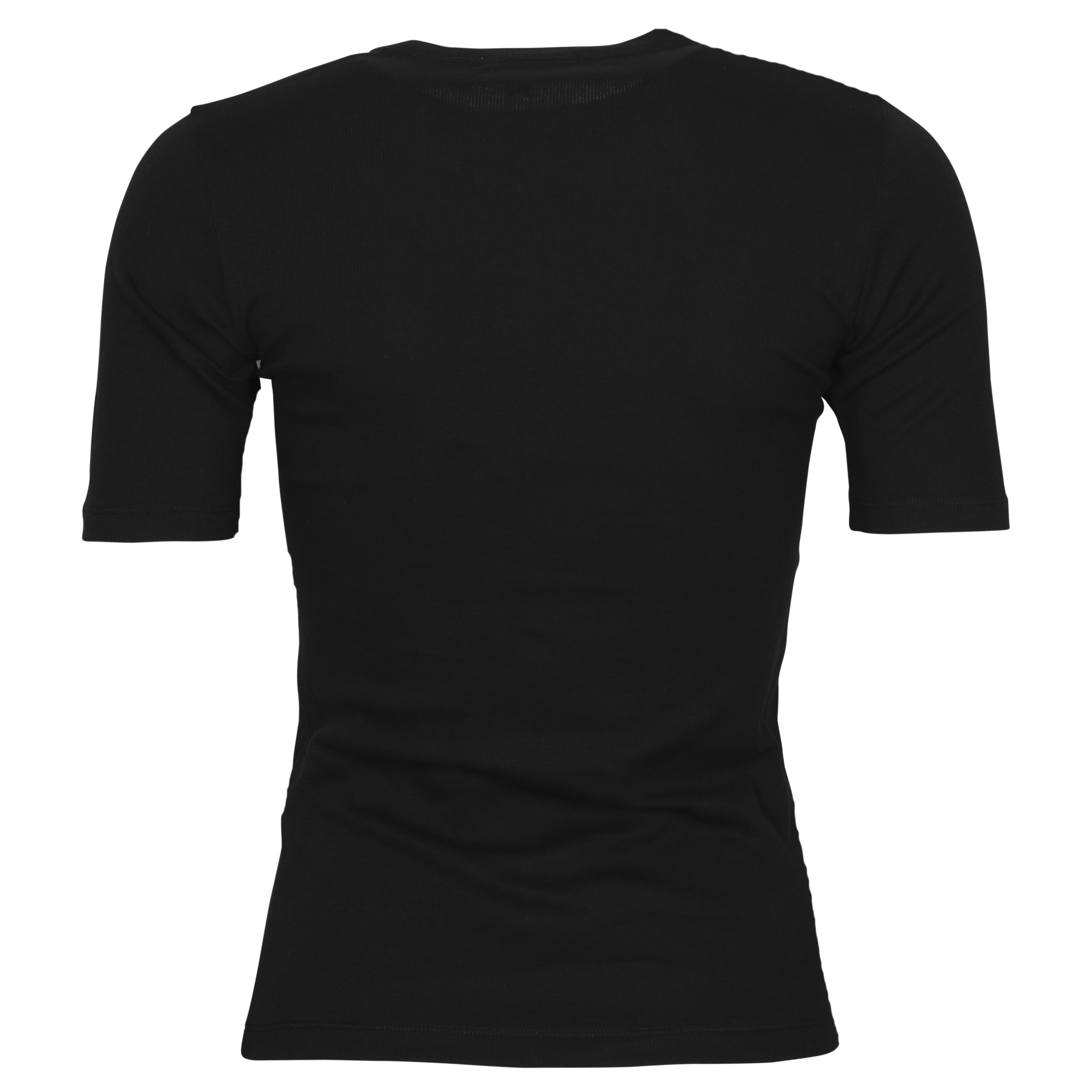 Rag & Bone Rib Slim T-Shirt Kari Black