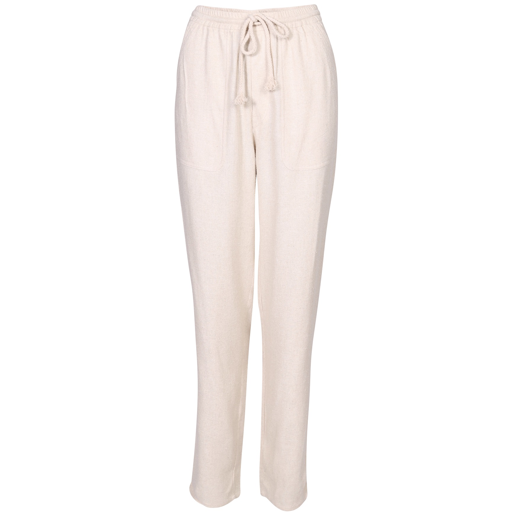 ISABEL MARANT ÉTOILE Viamao Silk Pant in Ecru FR 38 / DE 36