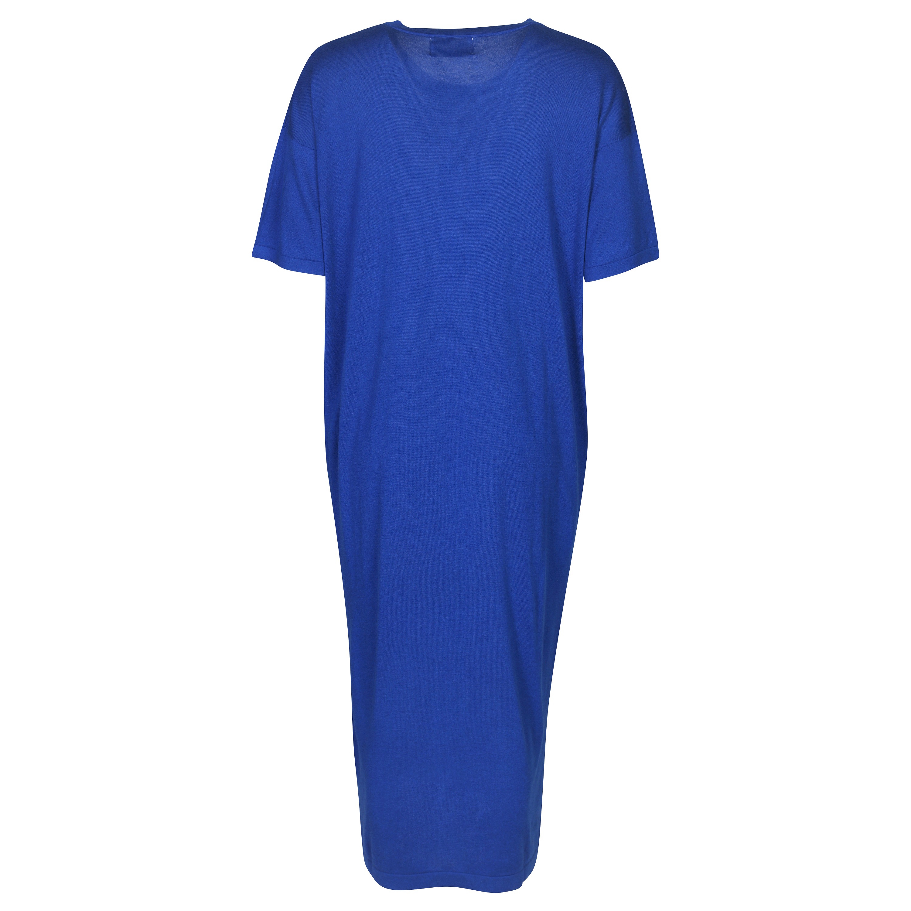 Flona Cashmere/Silk Dress in Royal Blue