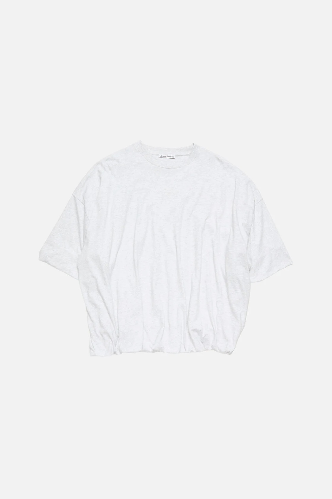 ACNE STUDIOS Oversize T-shirt in Grey Melange