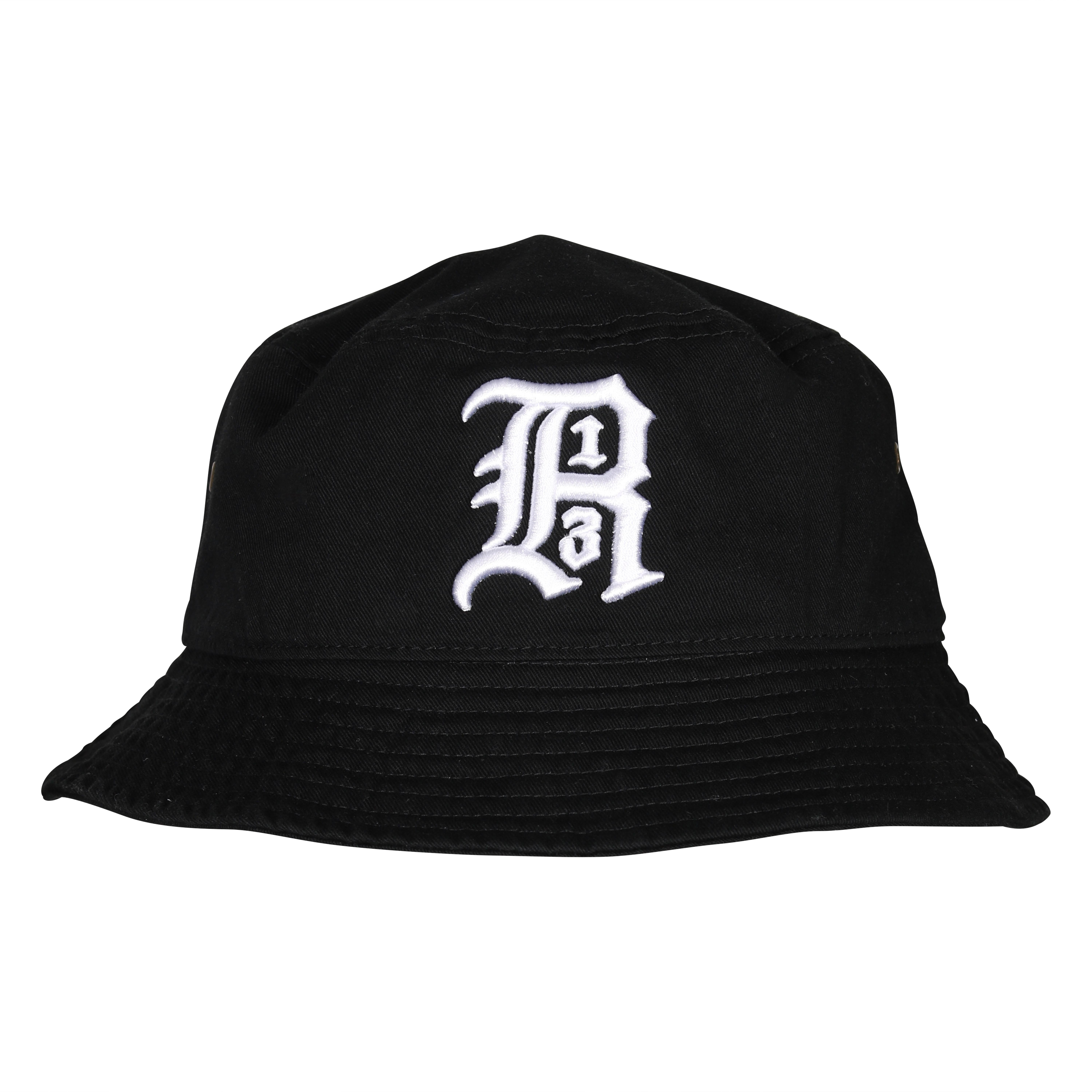 R13 Bucket Logo Hat in Black