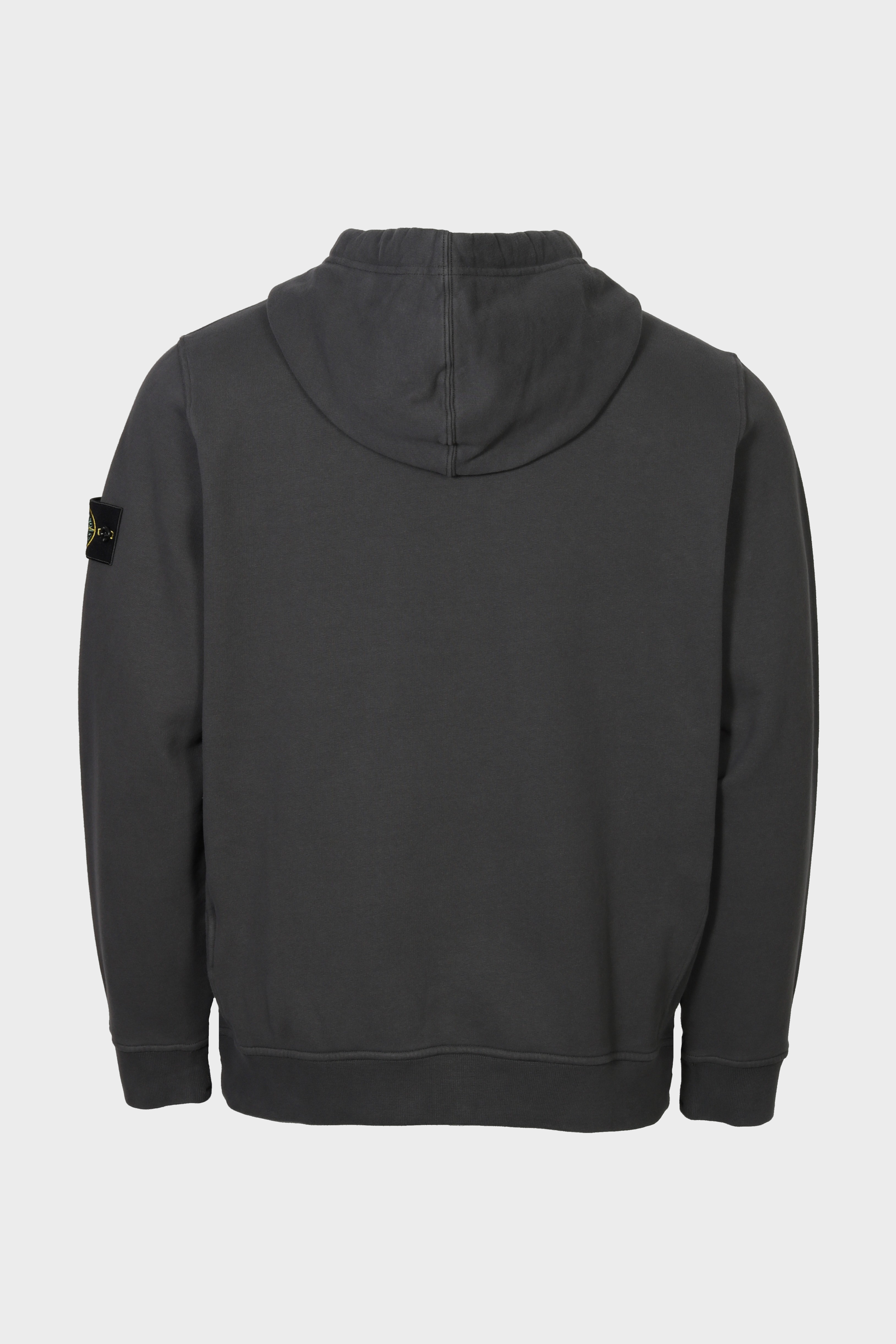STONE ISLAND Soft Zip Hoodie in Dark Grey XXL