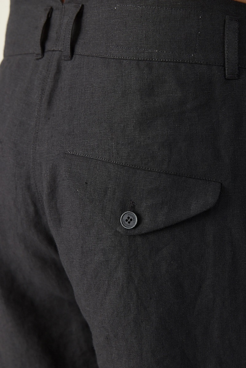 HANNIBAL. Trouser Heli in Washed Black 50