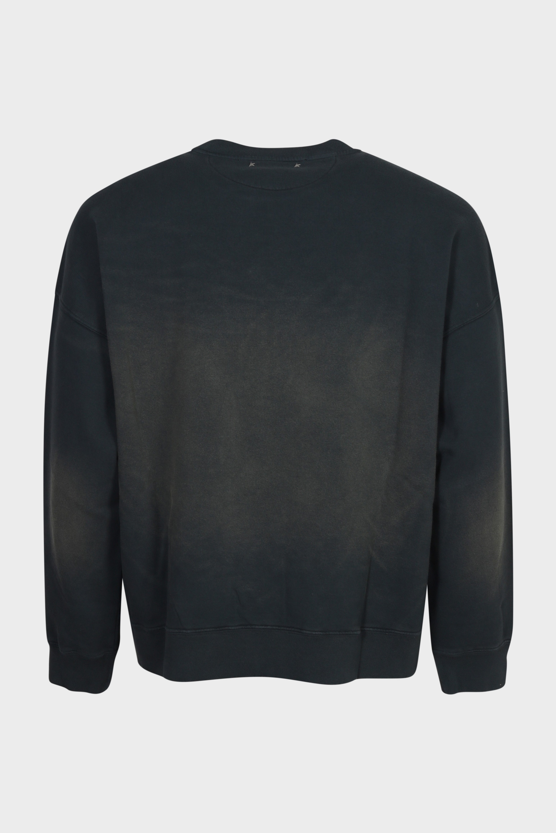 GOLDEN GOOSE Sweatshirt in Bleached Washed Black