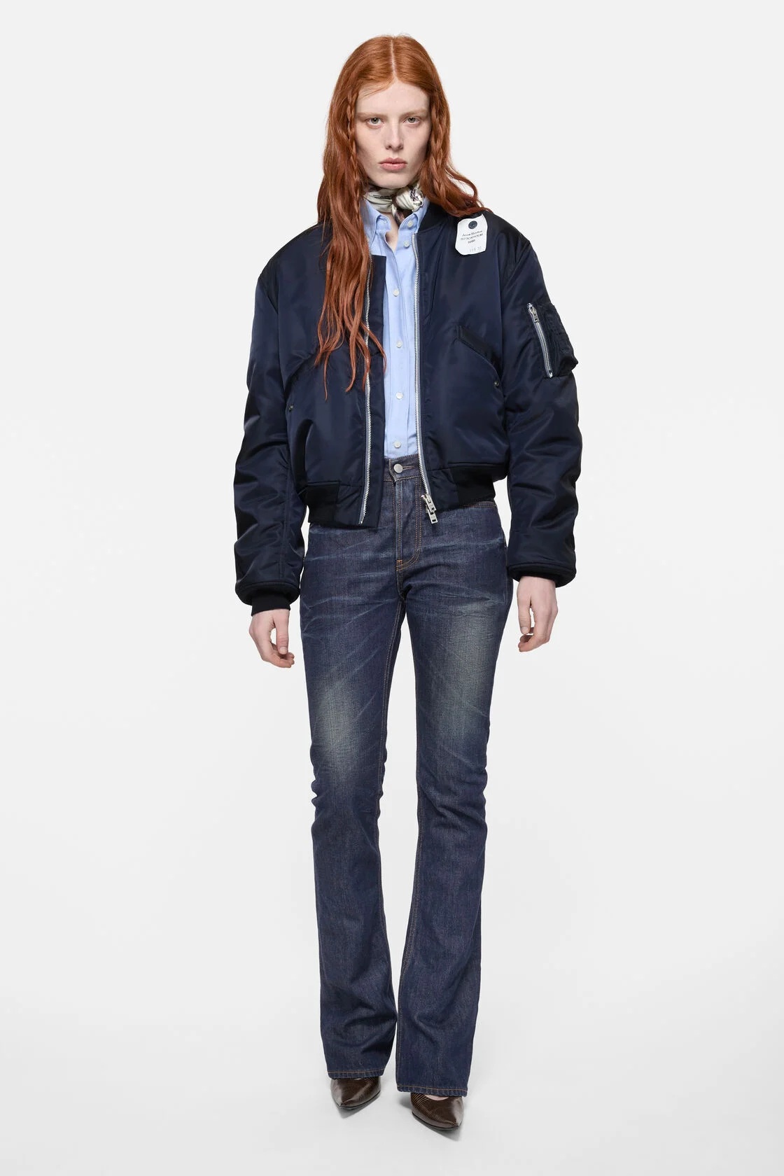 ACNE STUDIOS Regular Fit Jeans 2009F Dark Blue