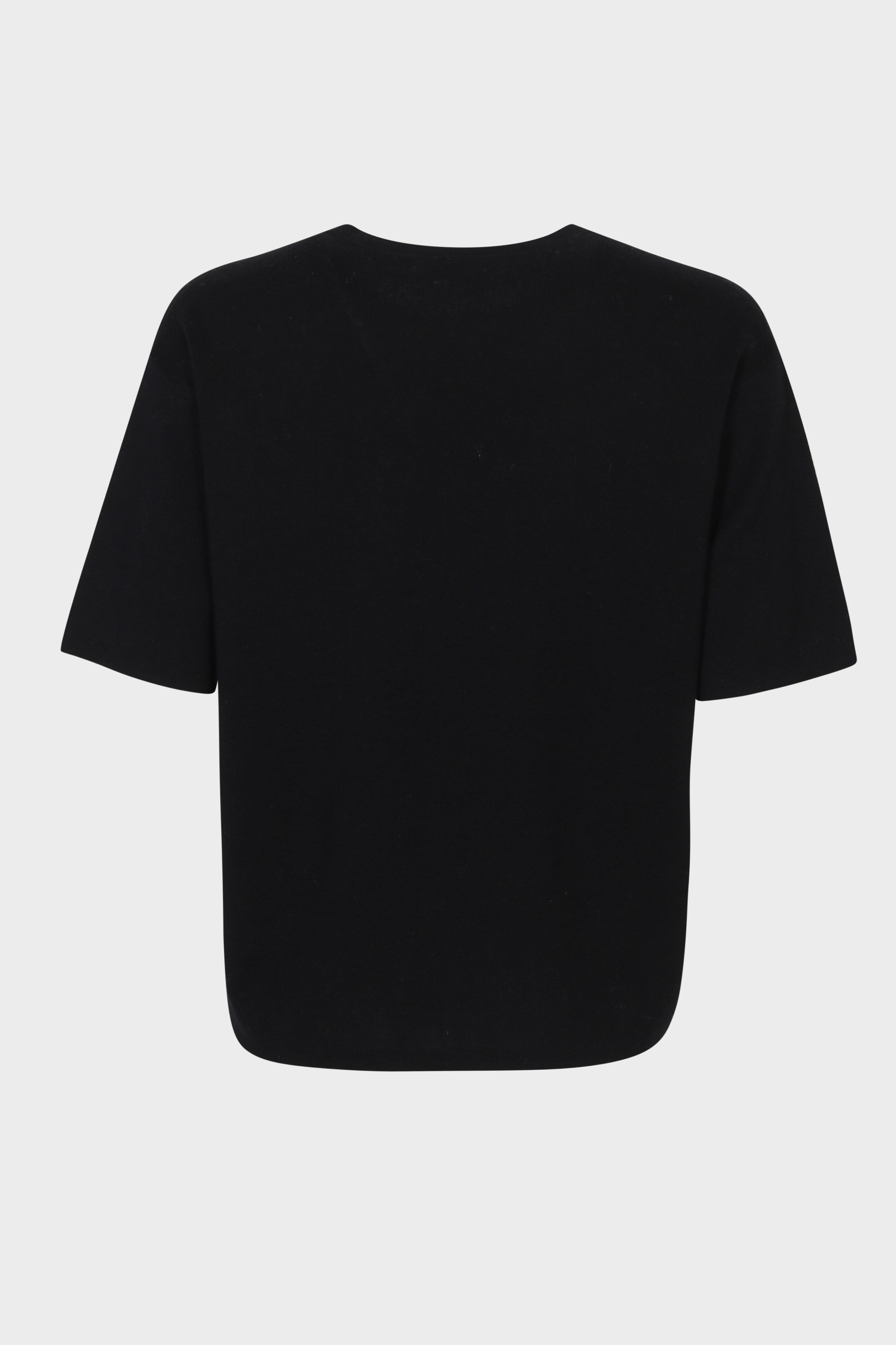 SMINFINITY Knit T-Shirt in Black XS/S