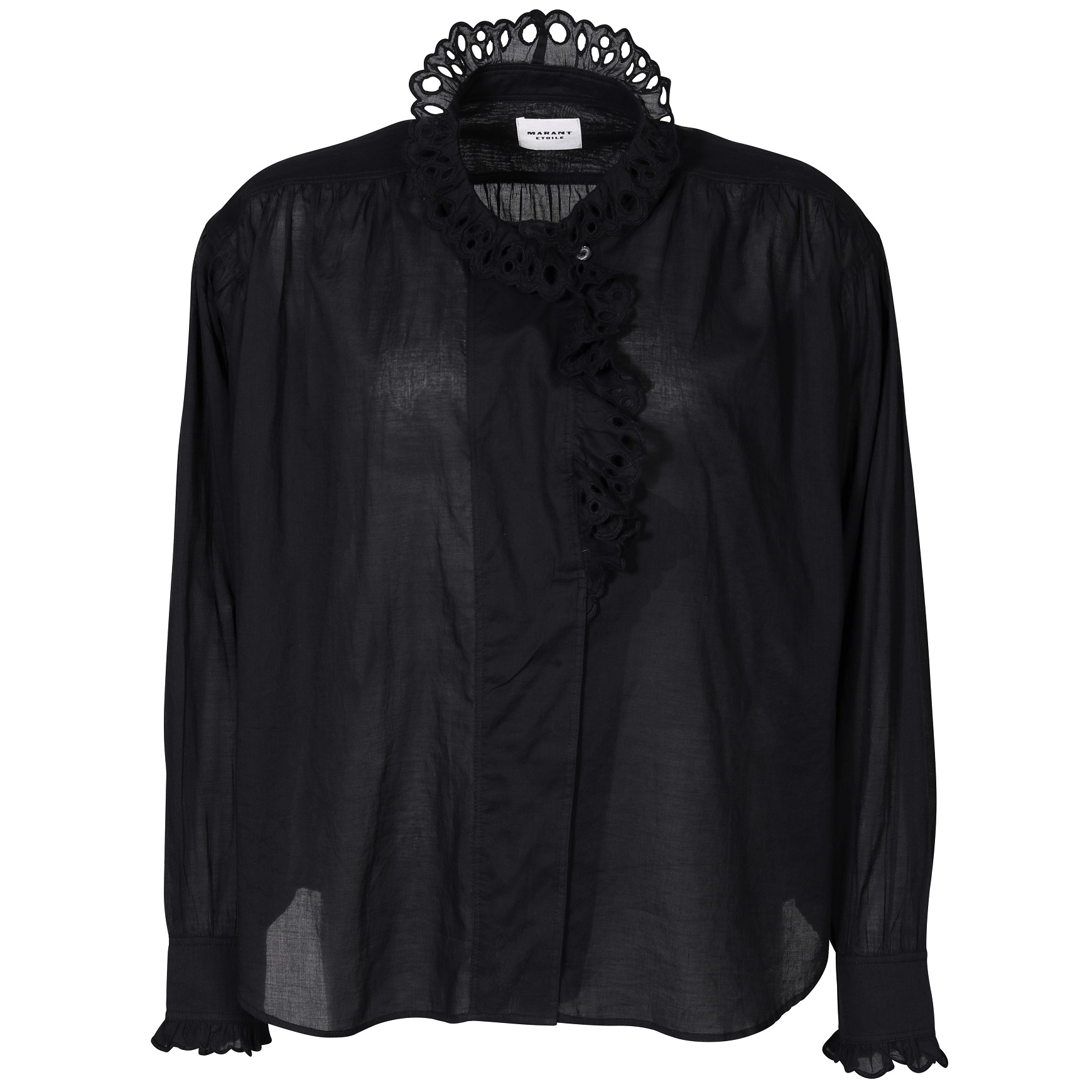 ISABEL MARANT ÉTOILE Kanio Top in Black FR36 / DE34