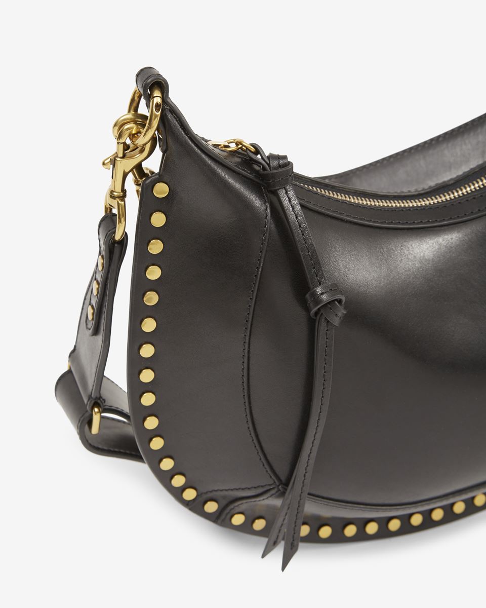 Isabel Marant Naoko Shoulder Bag in Black With Studs