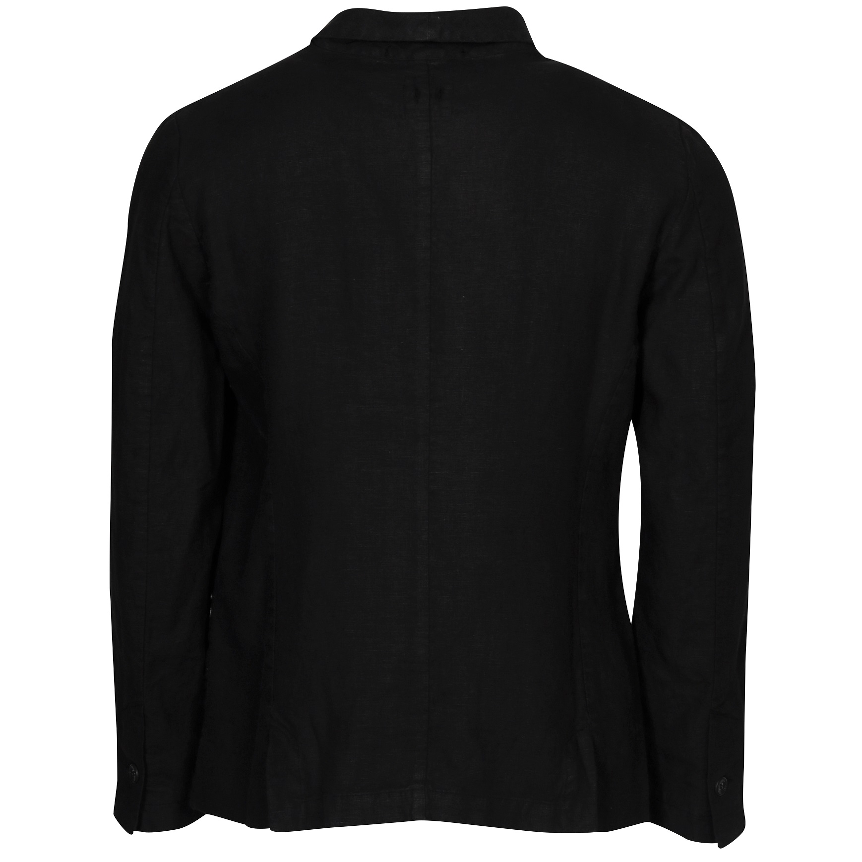 HANNES ROETHER Linen Jacket in Black L