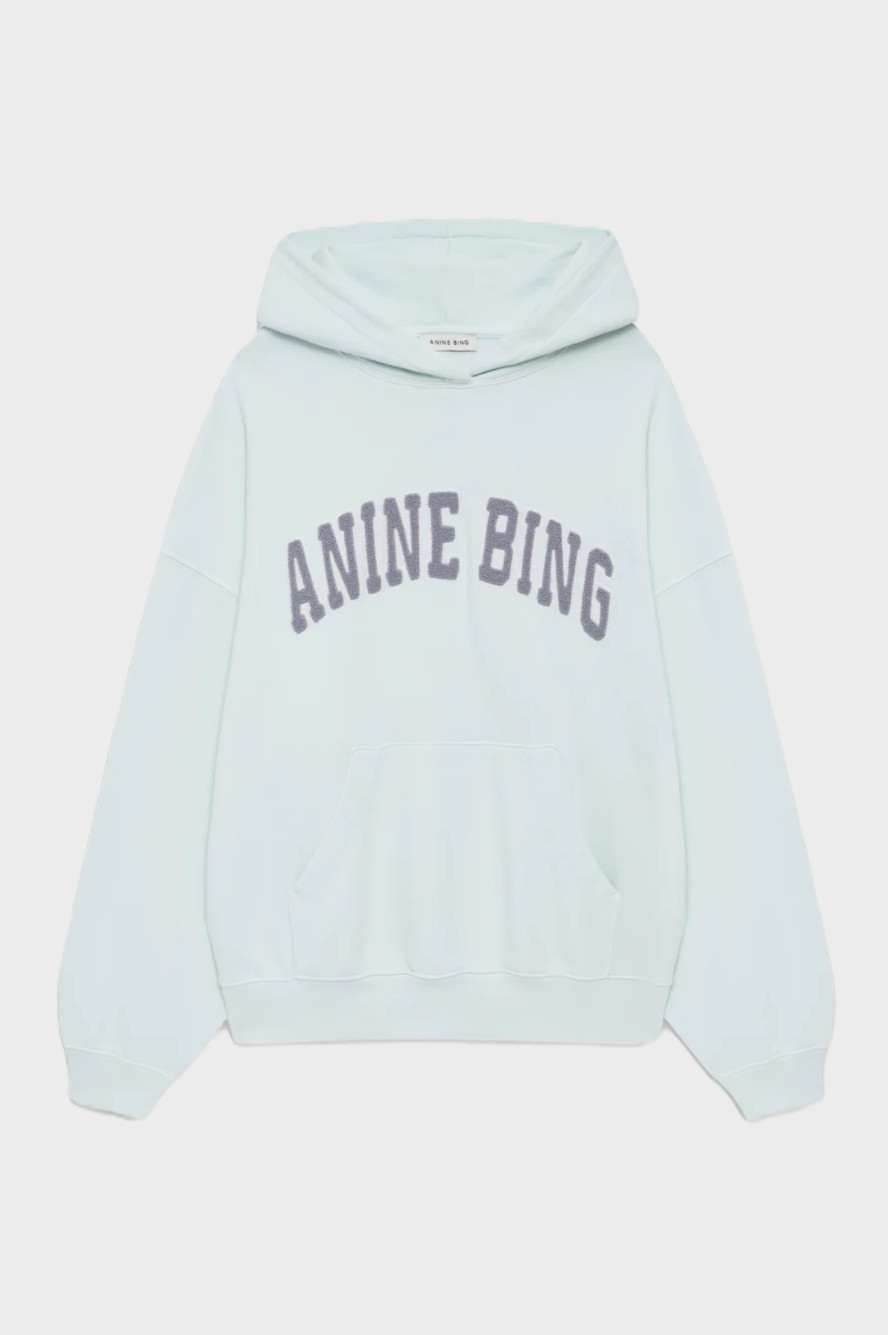 ANINE BING Harvey Sweatshirt in Spring Mint