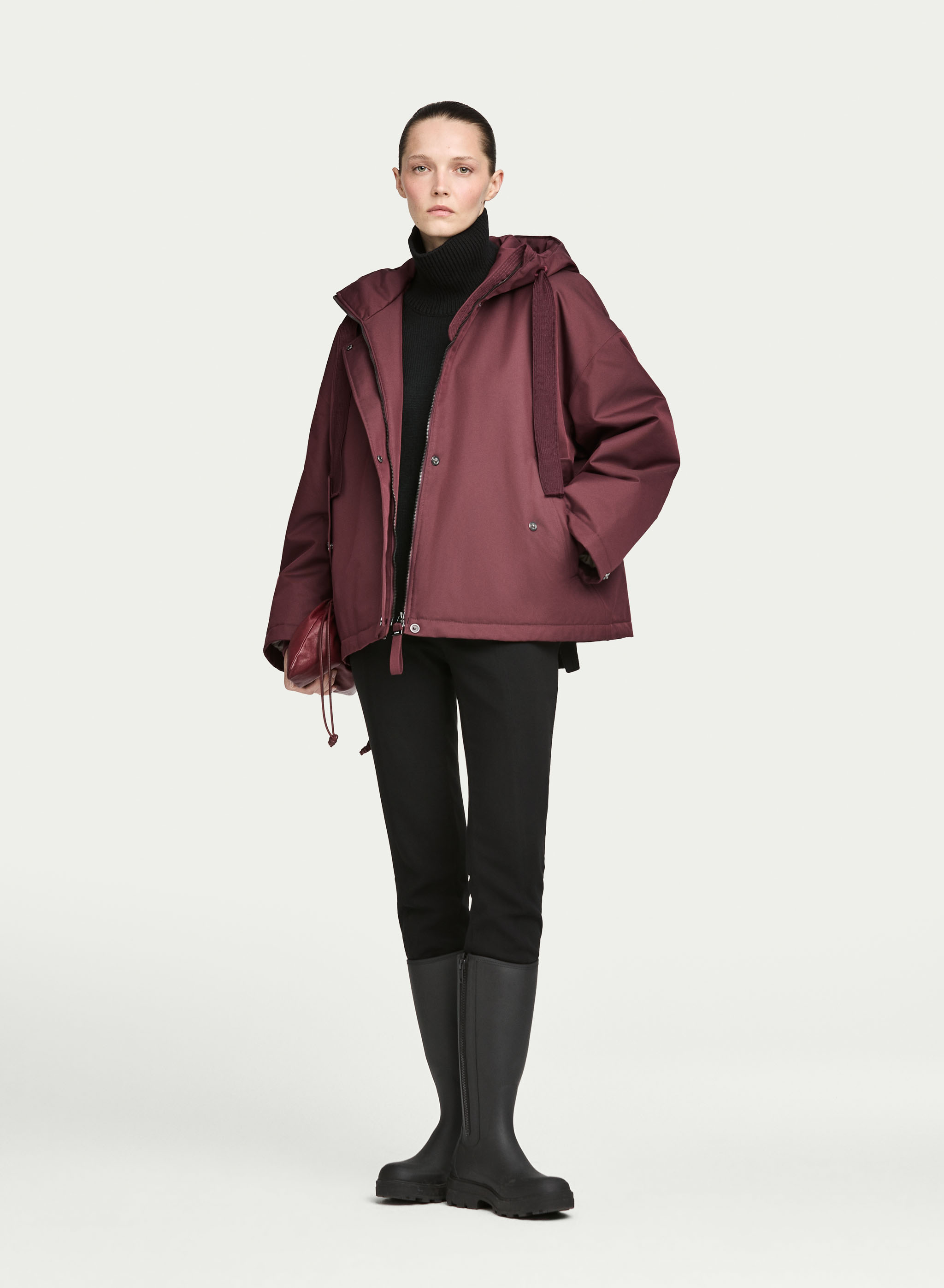 G-LAB Rosie Jacket in Burgundy
