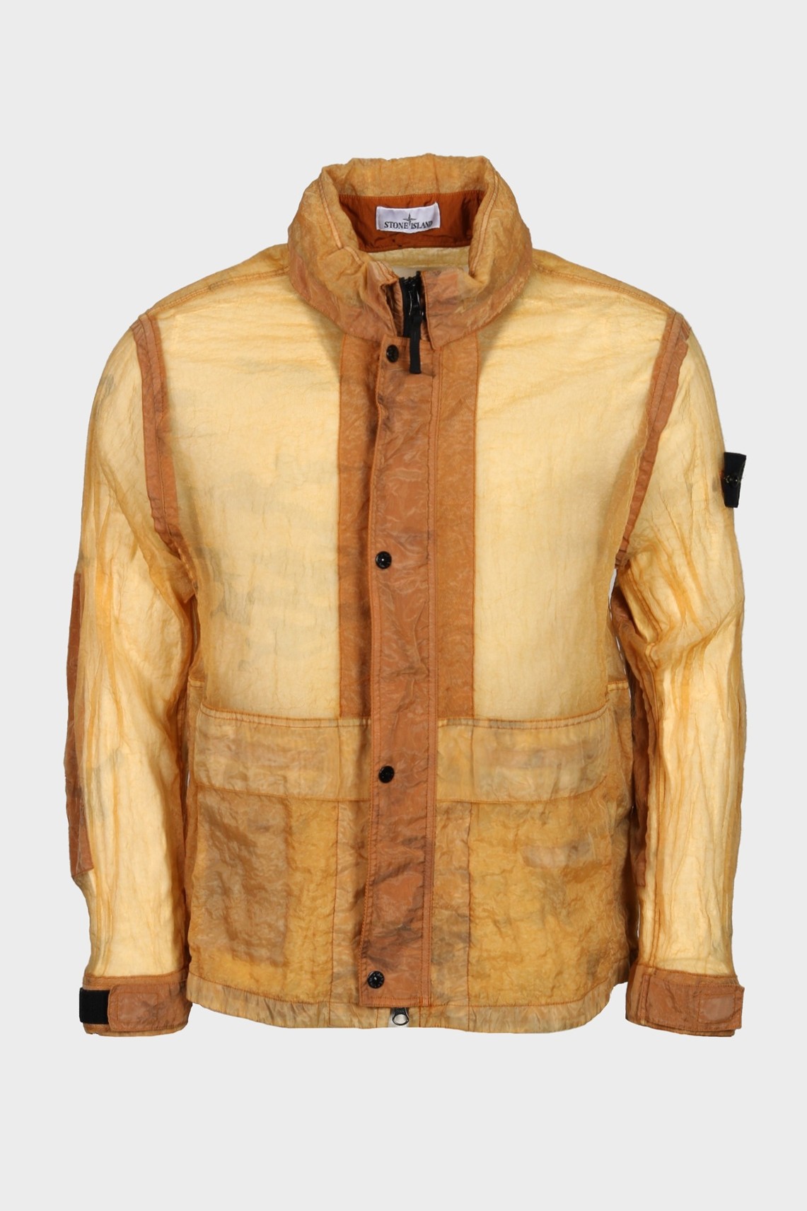 STONE ISLAND Mesh Jacket in Curry