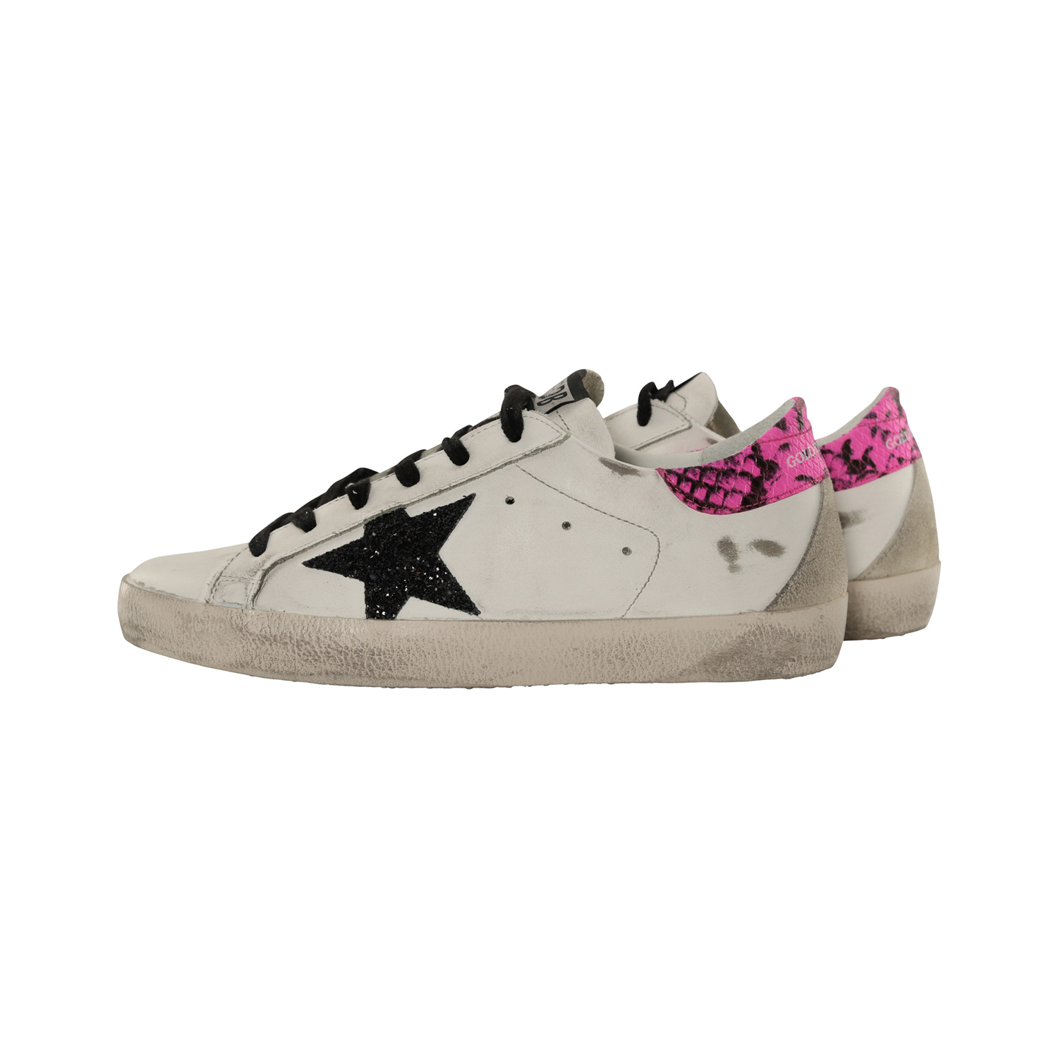 Golden Goose Sneaker Superstar White/Fuxia