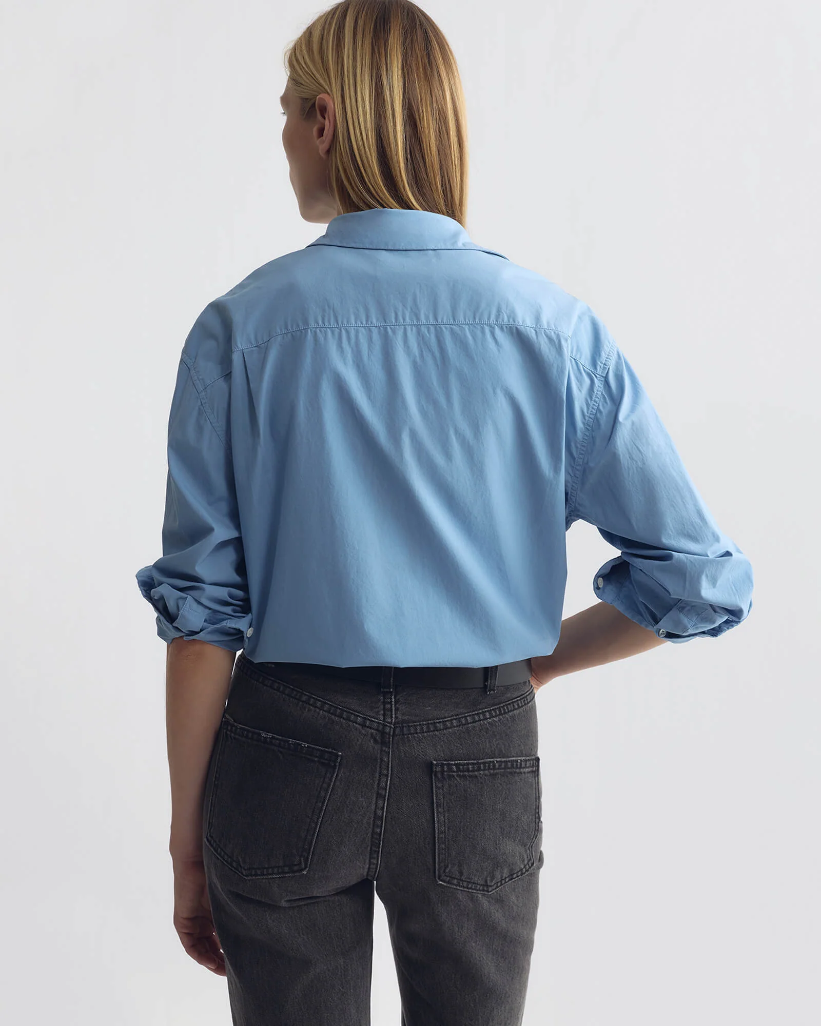 NILI LOTAN Yorke Shirt in Opal