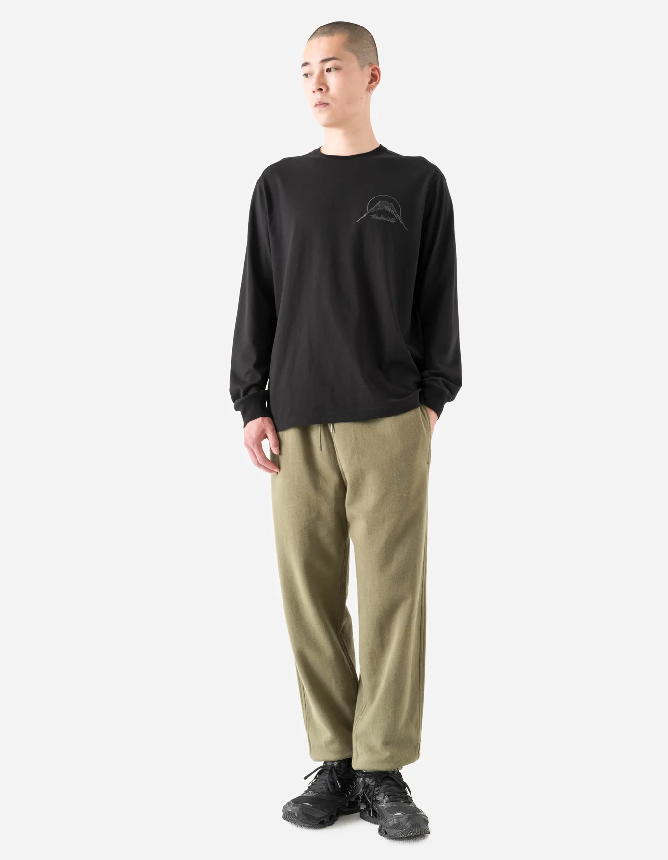 MAHARISHI 7339 Chimera Pather Longsleeve in Black