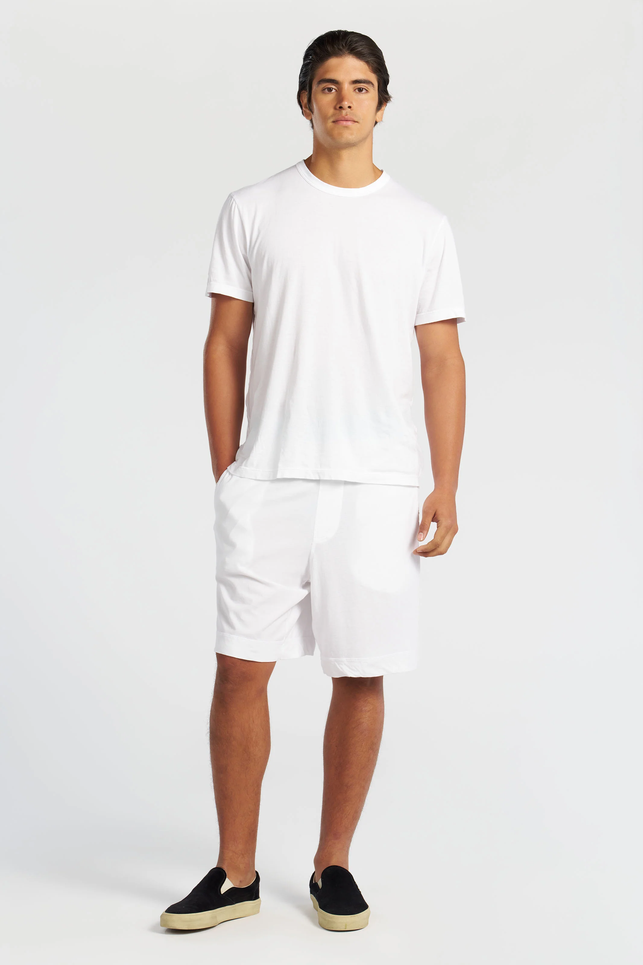 COTTON CITIZEN Classic Crewneck T-Shirt in White