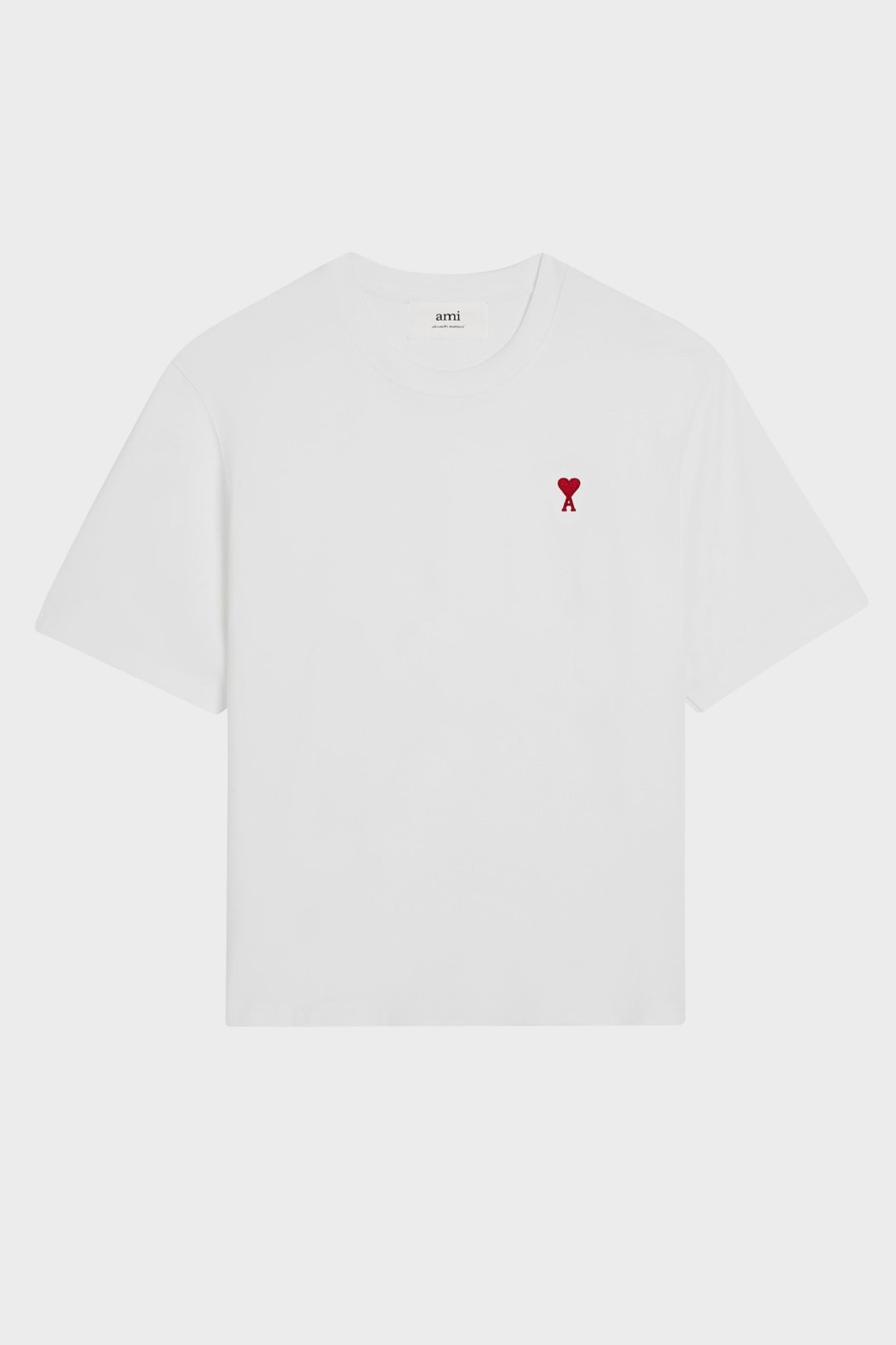 AMI PARIS de Coeur Boxy Fit T-Shirt in White 3XL