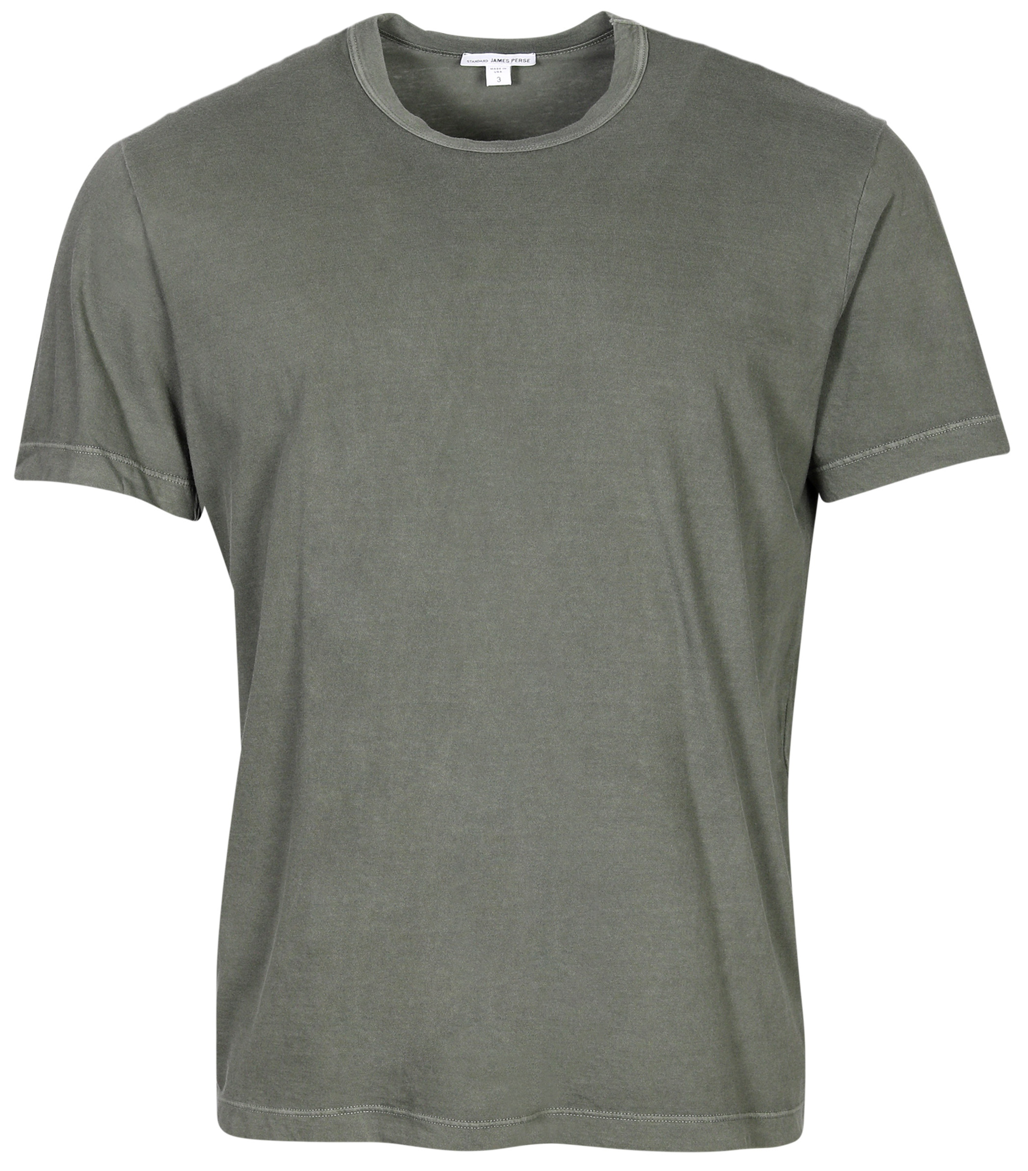 James Perse T-Shirt Crewneck Washed Olive