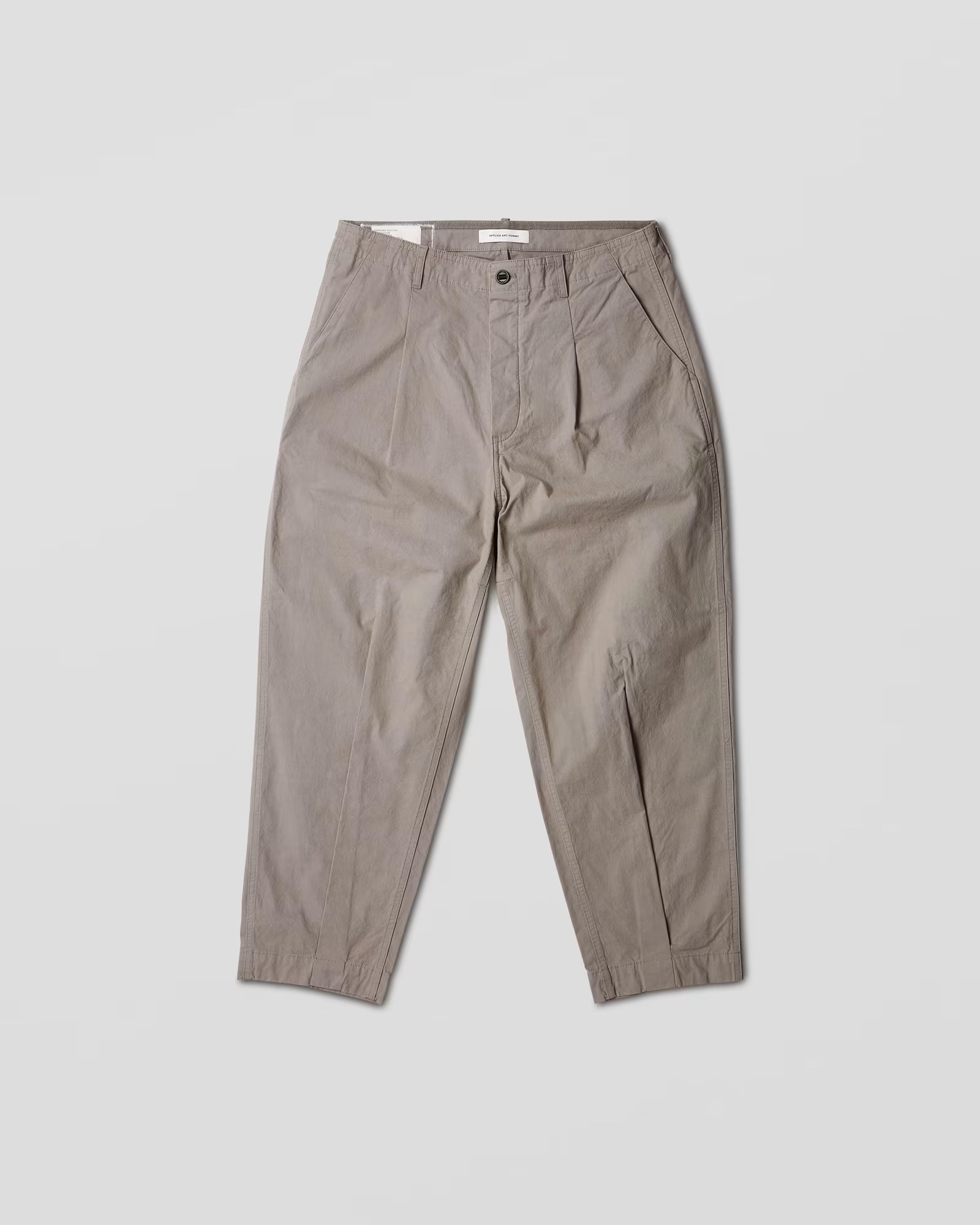 APPLIED ART FORMS Japanese Cargo Pant in Light Charcoal
