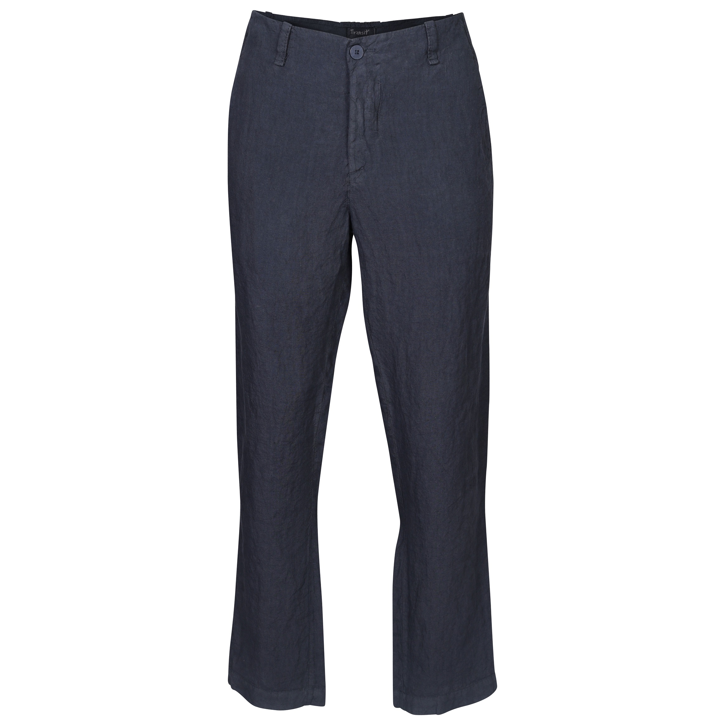 TRANSIT UOMO Linen Pant in Blue