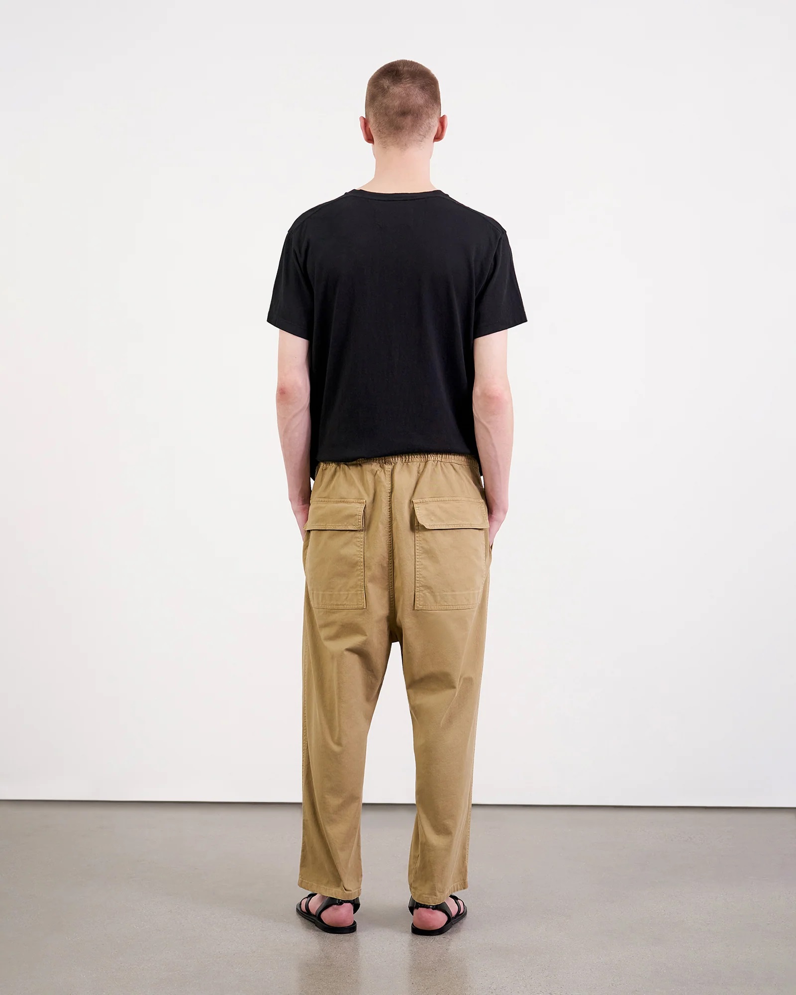 NILI LOTAN Bradley Tee in Jet Black NILI LOTAN Bradley Tee in Jet Black