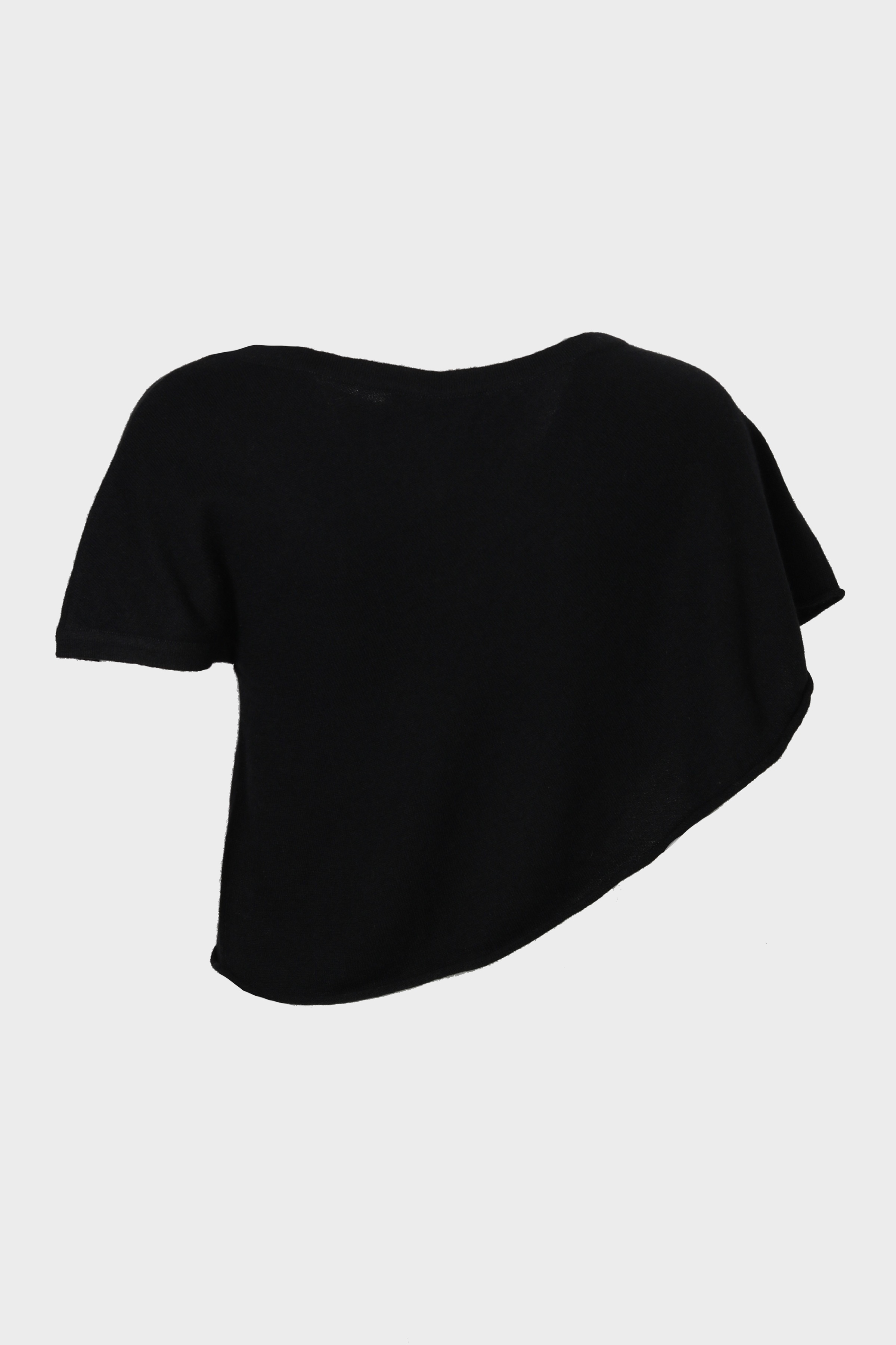 LISA YANG Livana Cashmere T-Shirt in Black