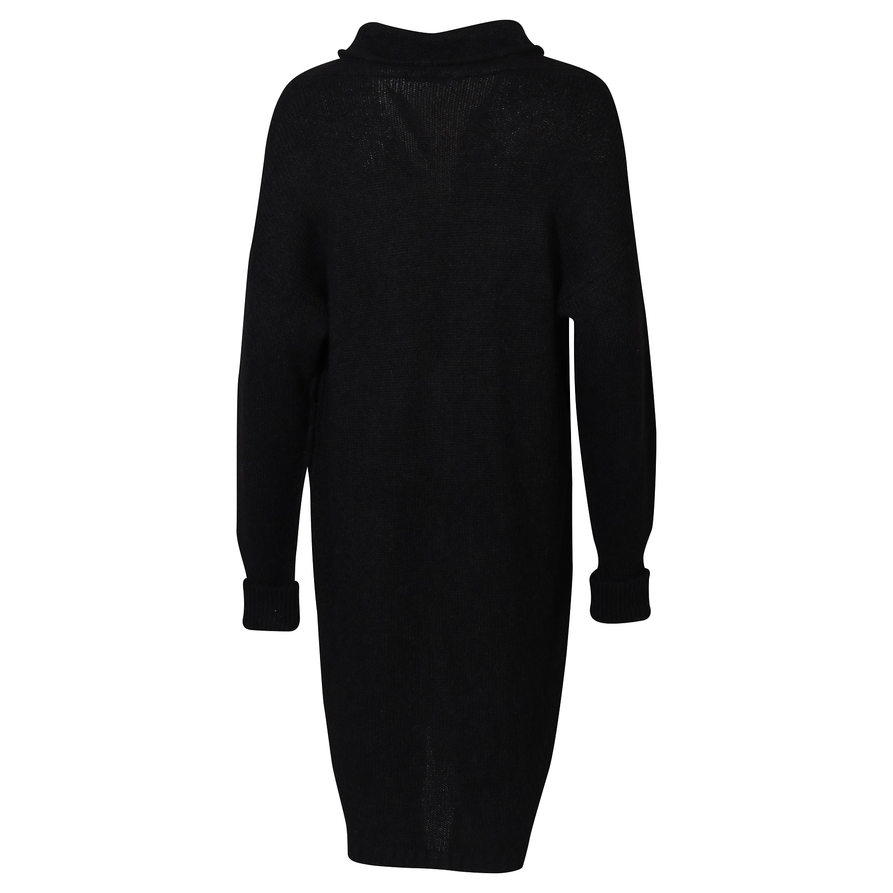 TRANSIT PAR SUCH Fluffy Knit Cardigan in Black