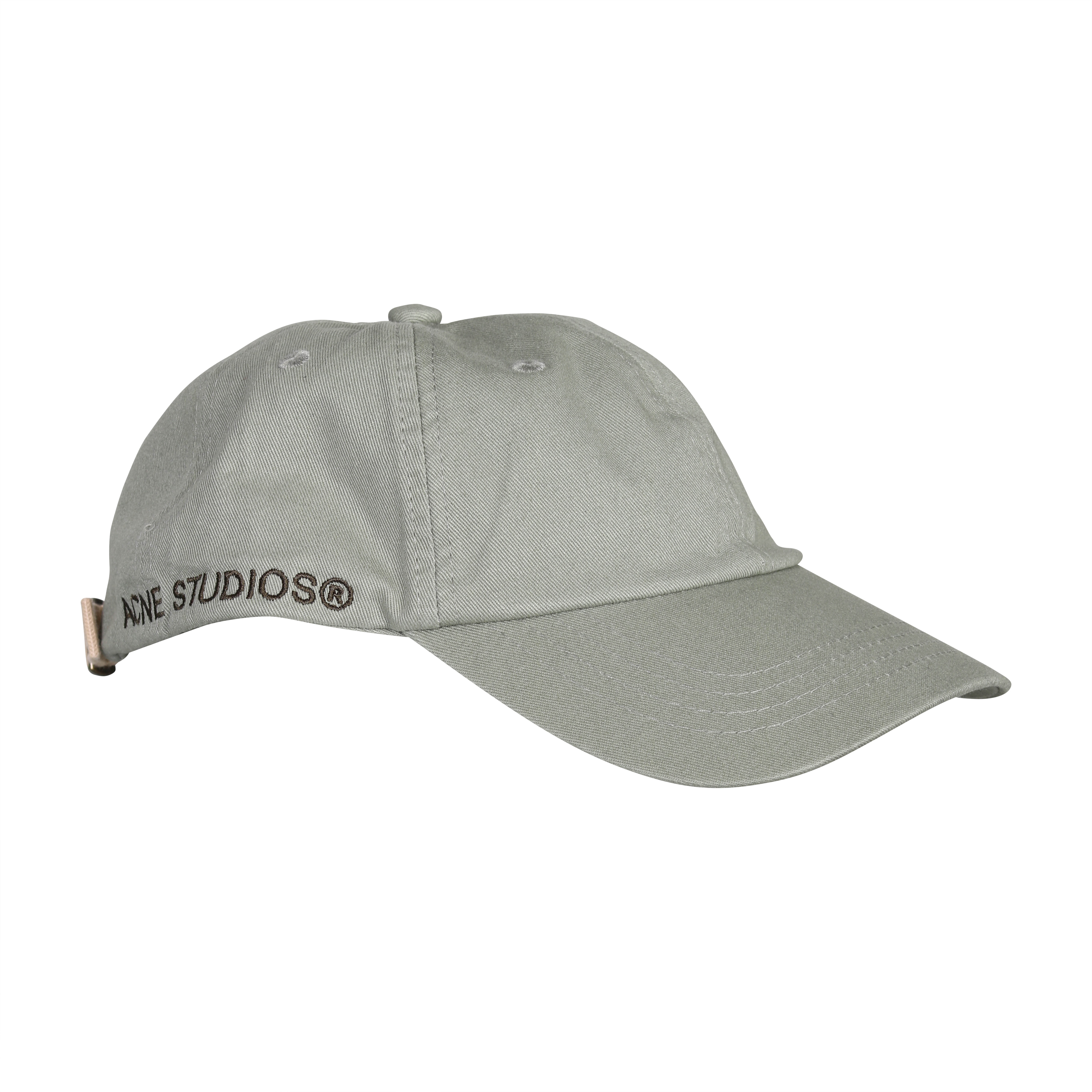 Acne Studios Baseball Cap in Sage Green