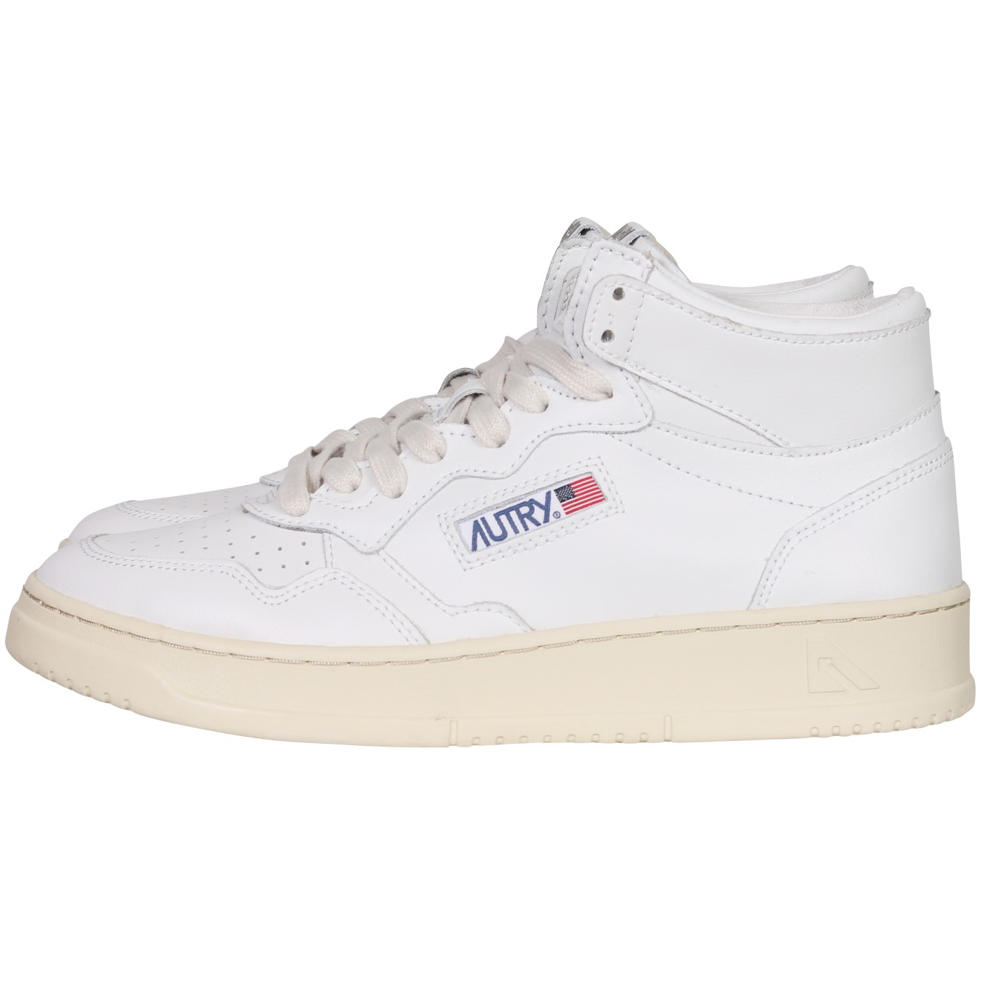 Autry Action Shoes Medalist Mid Cut White 46