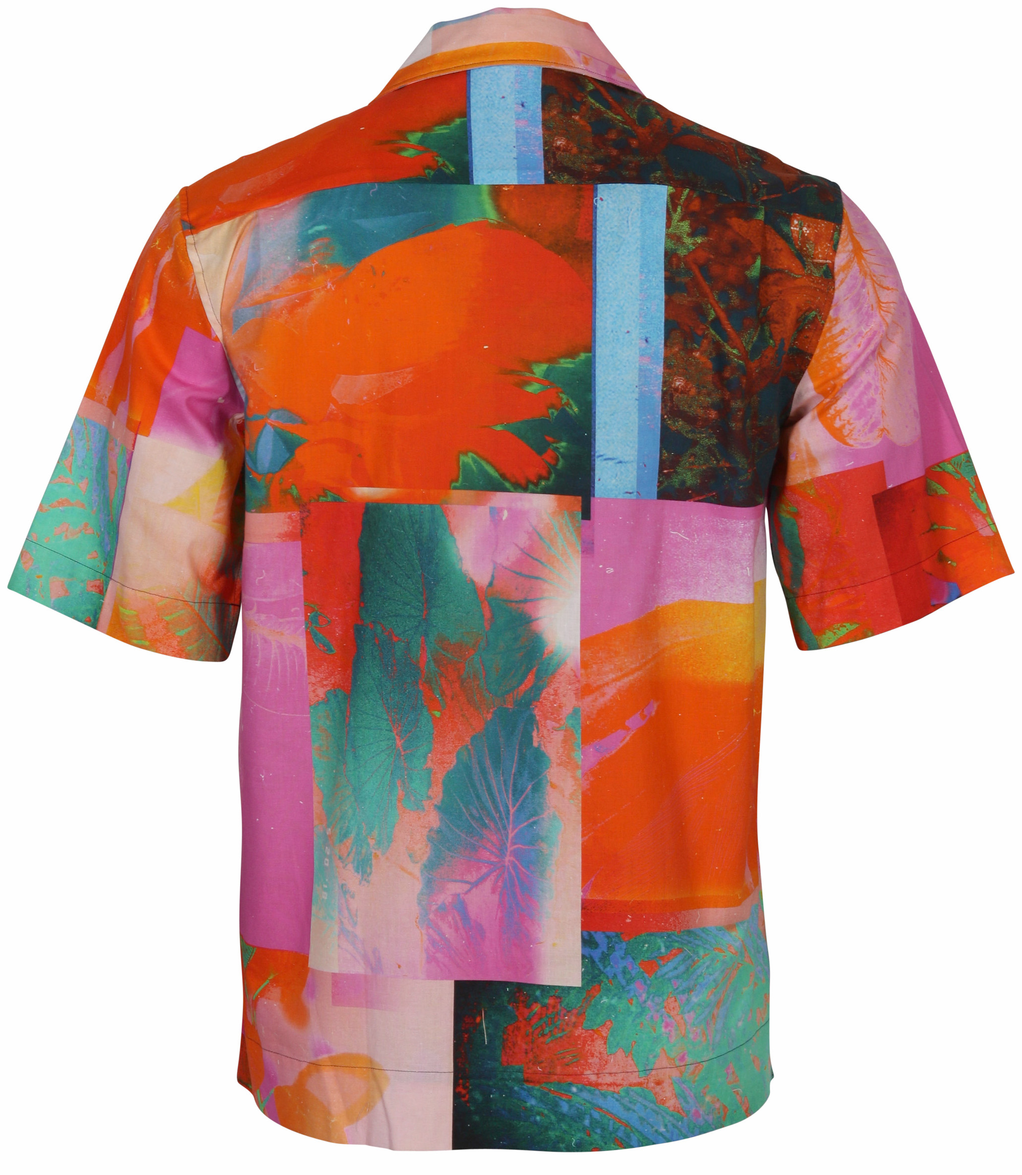 Acne Studios Shirt Simon Multicolour Plant Print