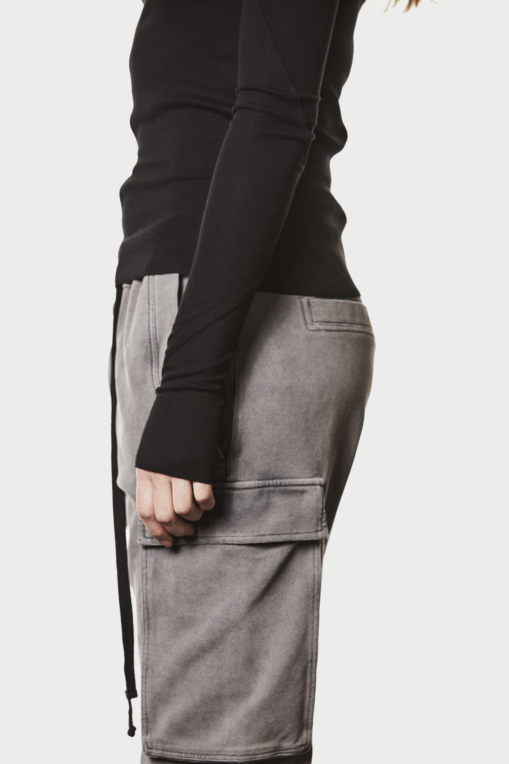 THOM KROM Turtleneck Longsleeve in Black