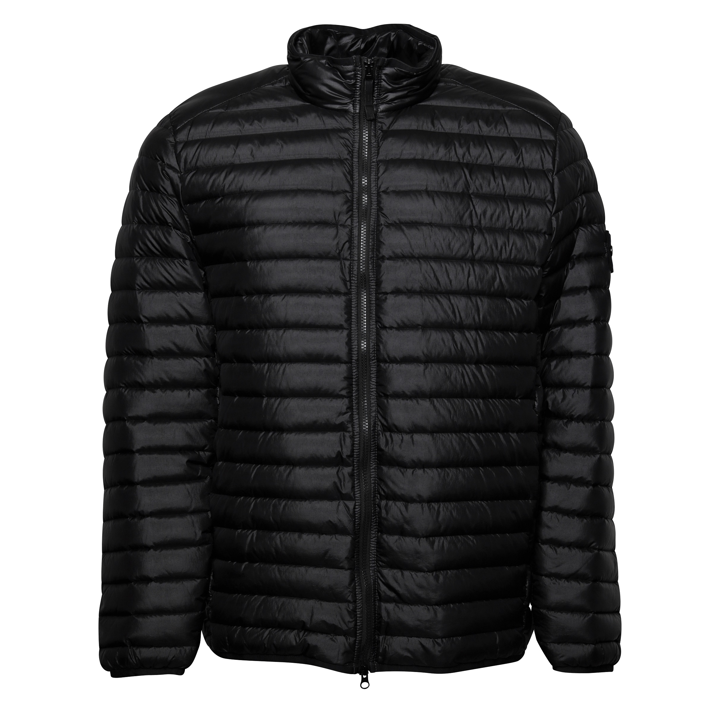 Stone Island Real Down Jacket in Black M