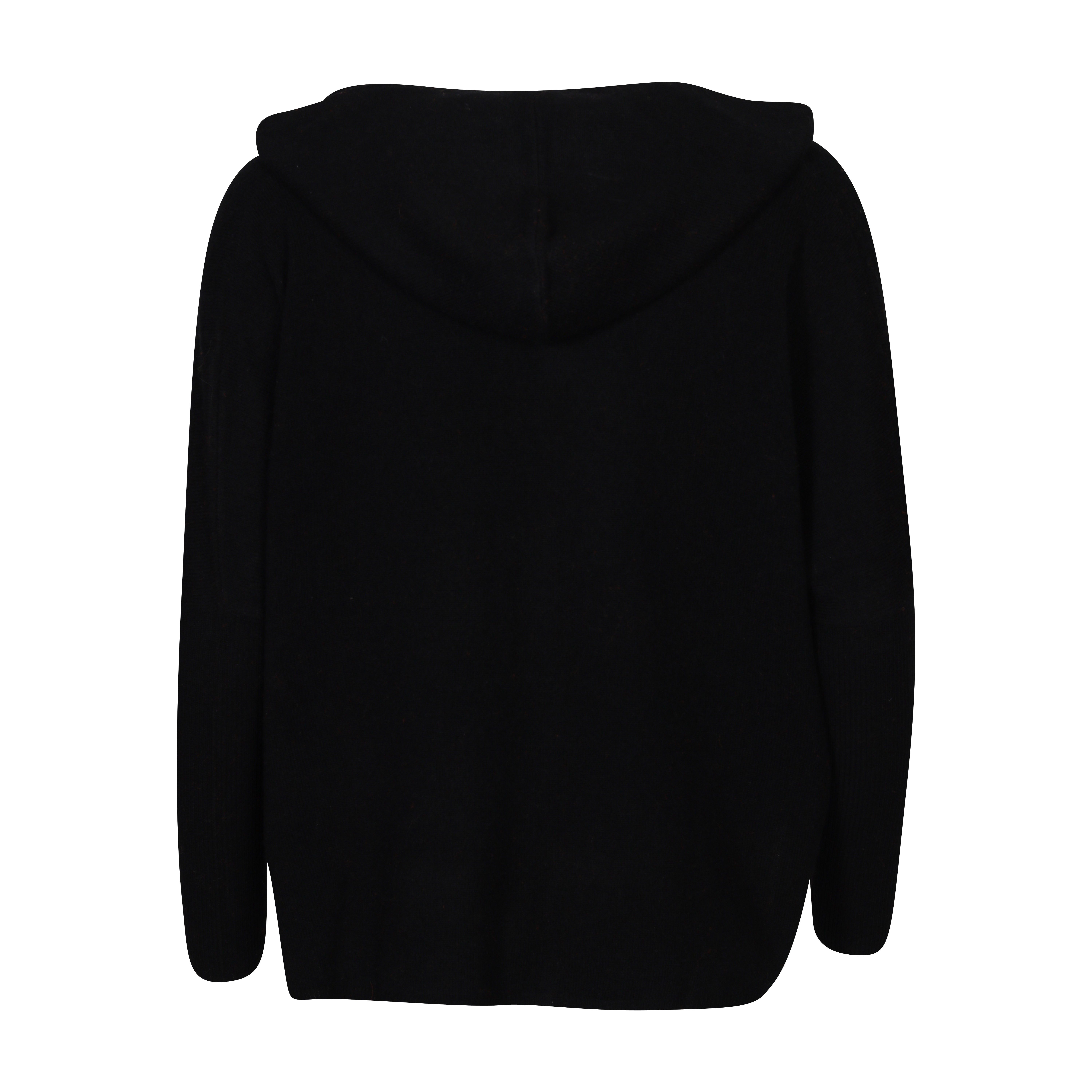 Absolut Cashmere Lilly Zip Hoodie in Noir S