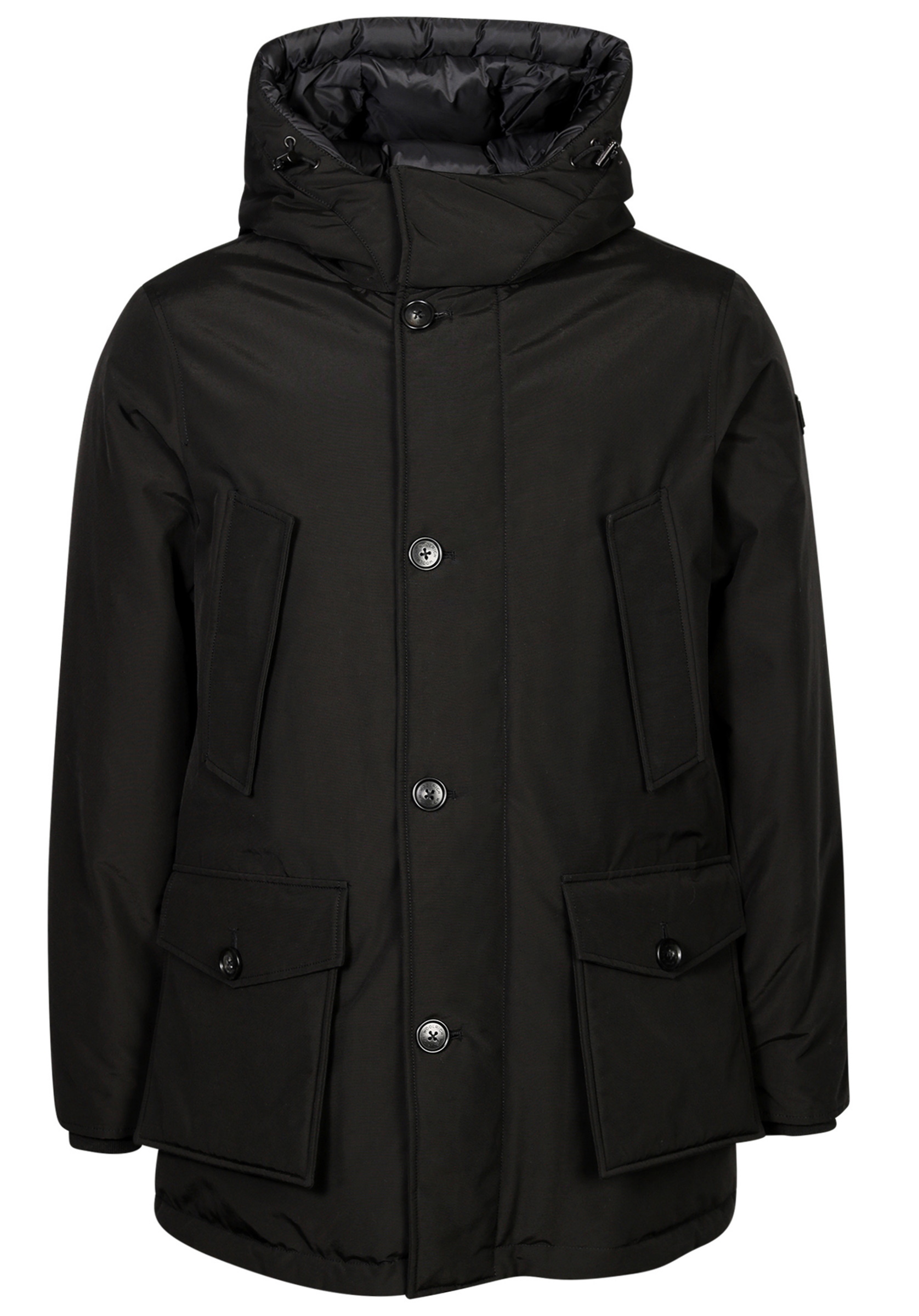 Woolrich Reversible Buffalo Parka Red Check/Black