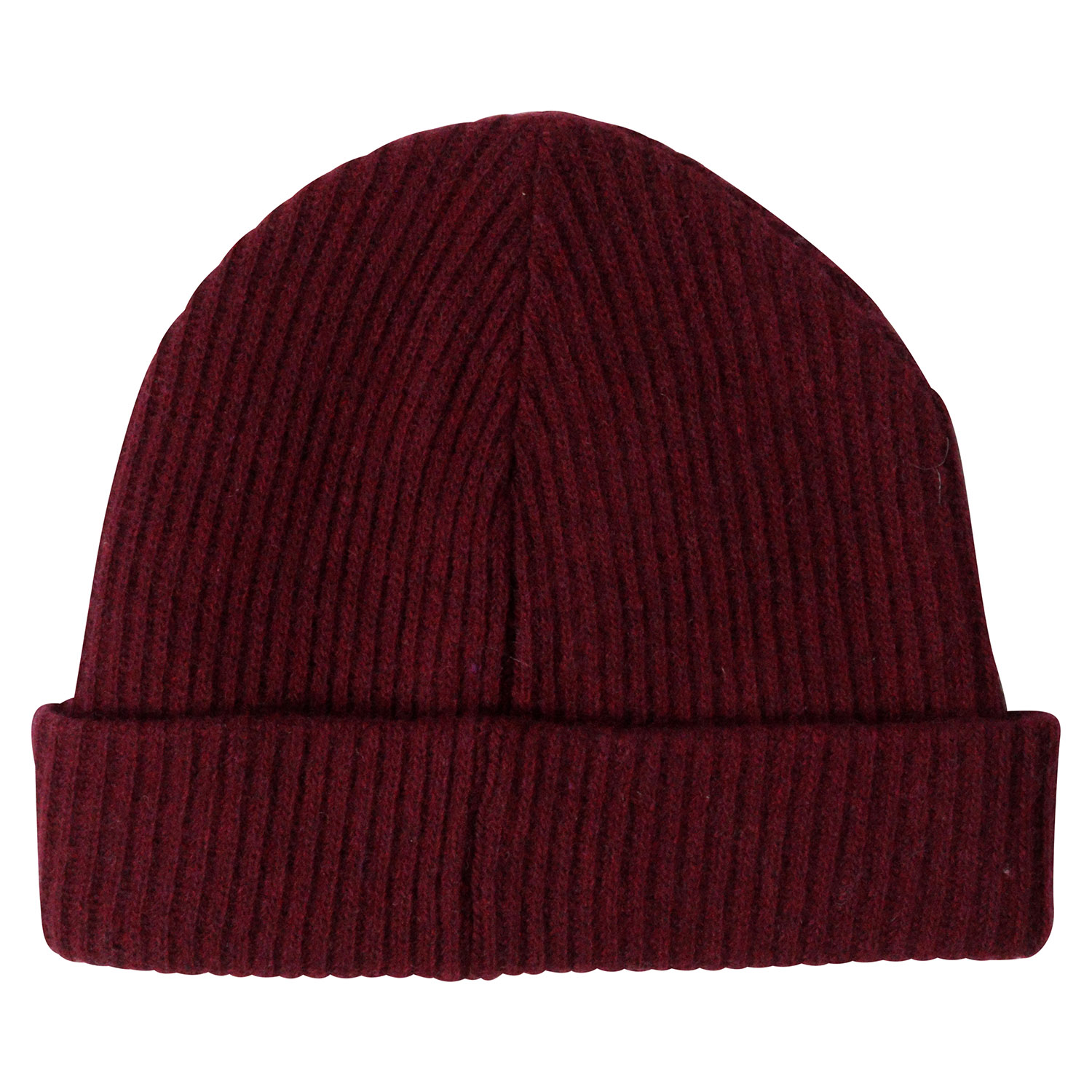 Ganni Recycled Wool Knit Hat Bordeaux
