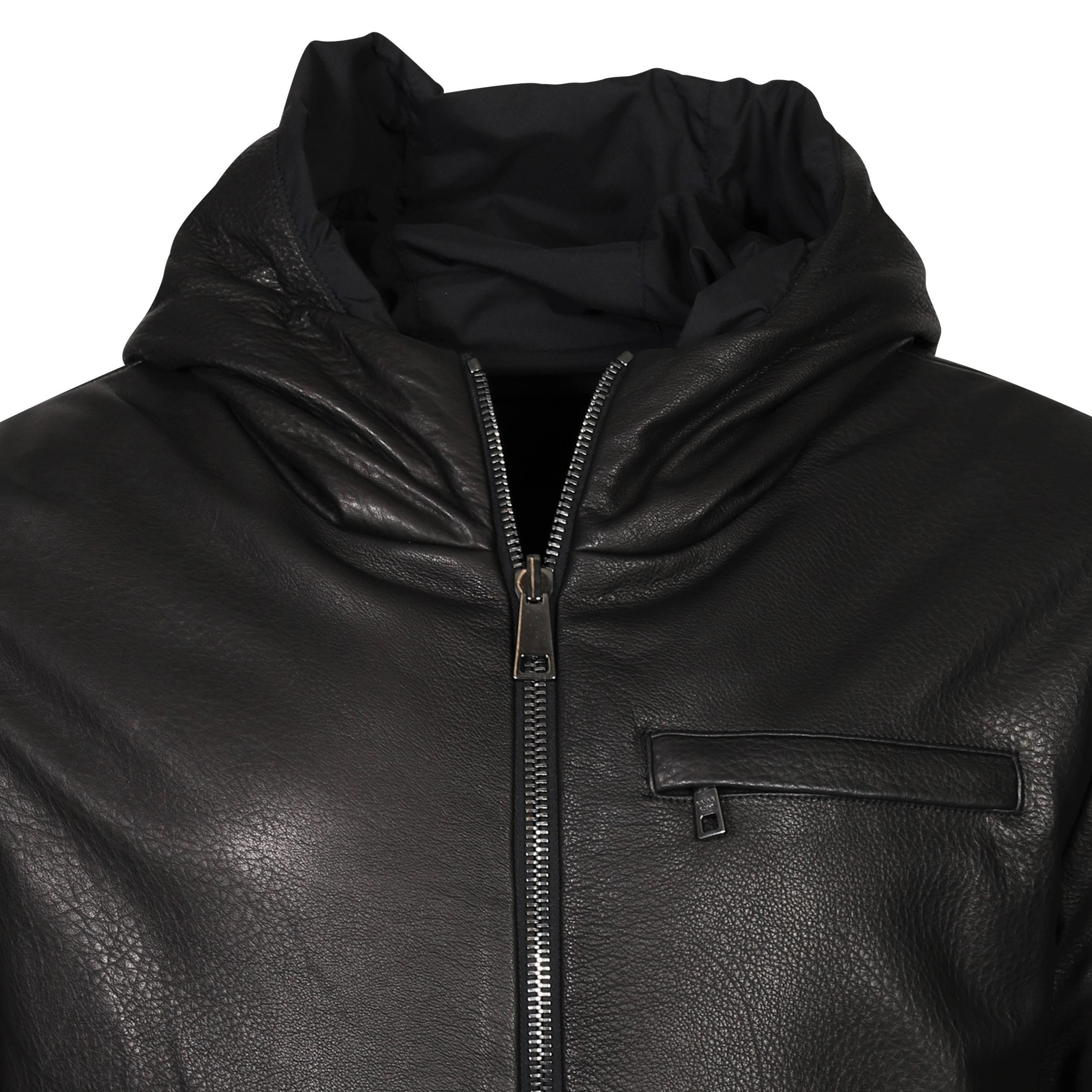 Giorgio Brato Padded Supersoft Reversible Leatherjacket