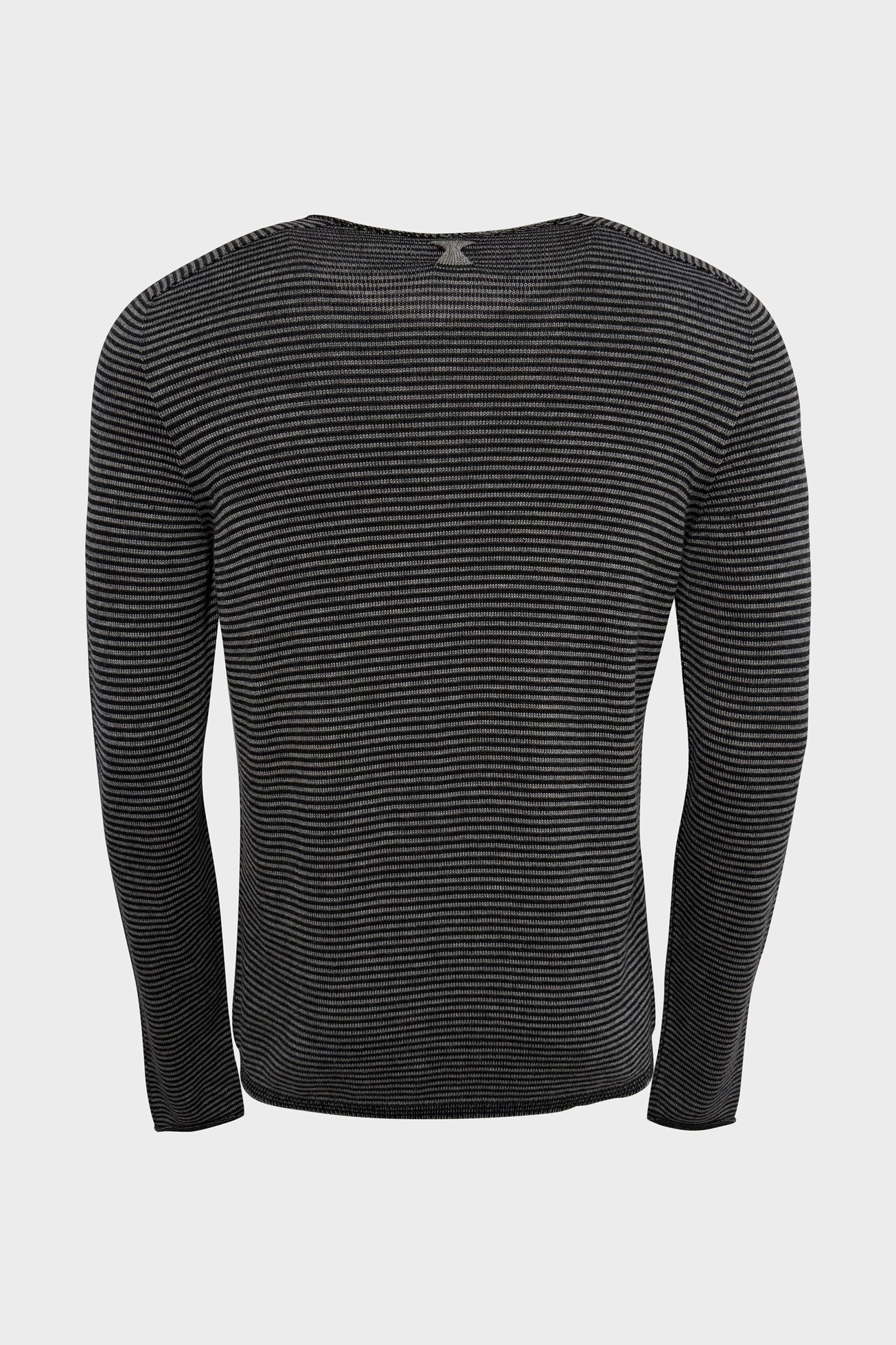 HANNES ROETHER Striped Wool/Silk Sweater