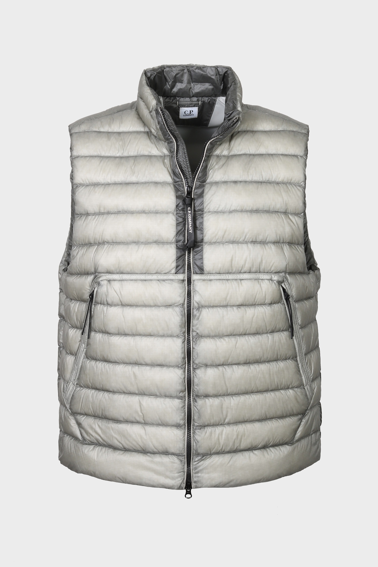 C.P. COMPANY D.D. Shell Down Vest in Flint Grey