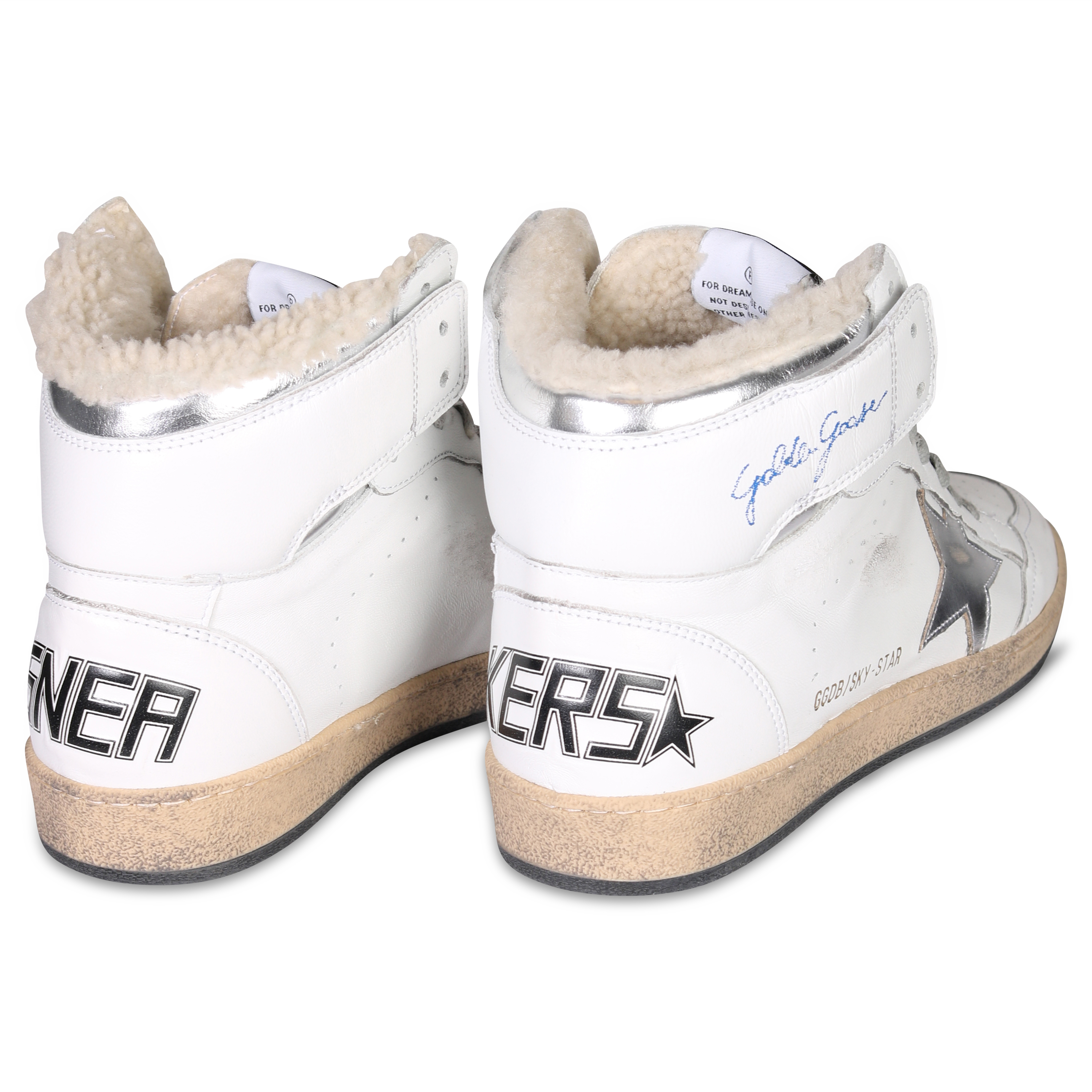 Golden Goose Sneaker Sky Star White Nappa