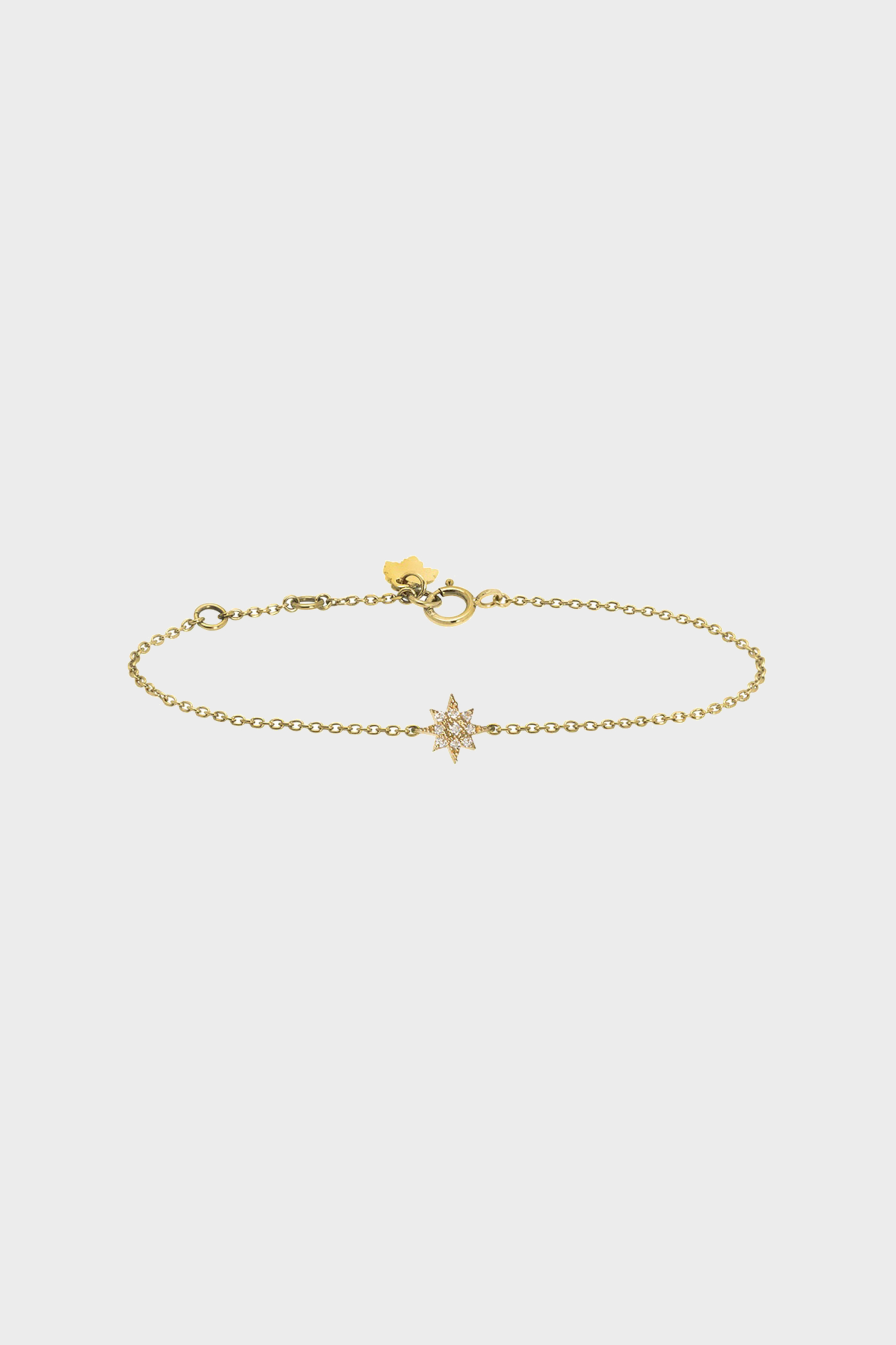 FEIDT PARIS Sun Bracelet 18K Gold with 9 Diamonds