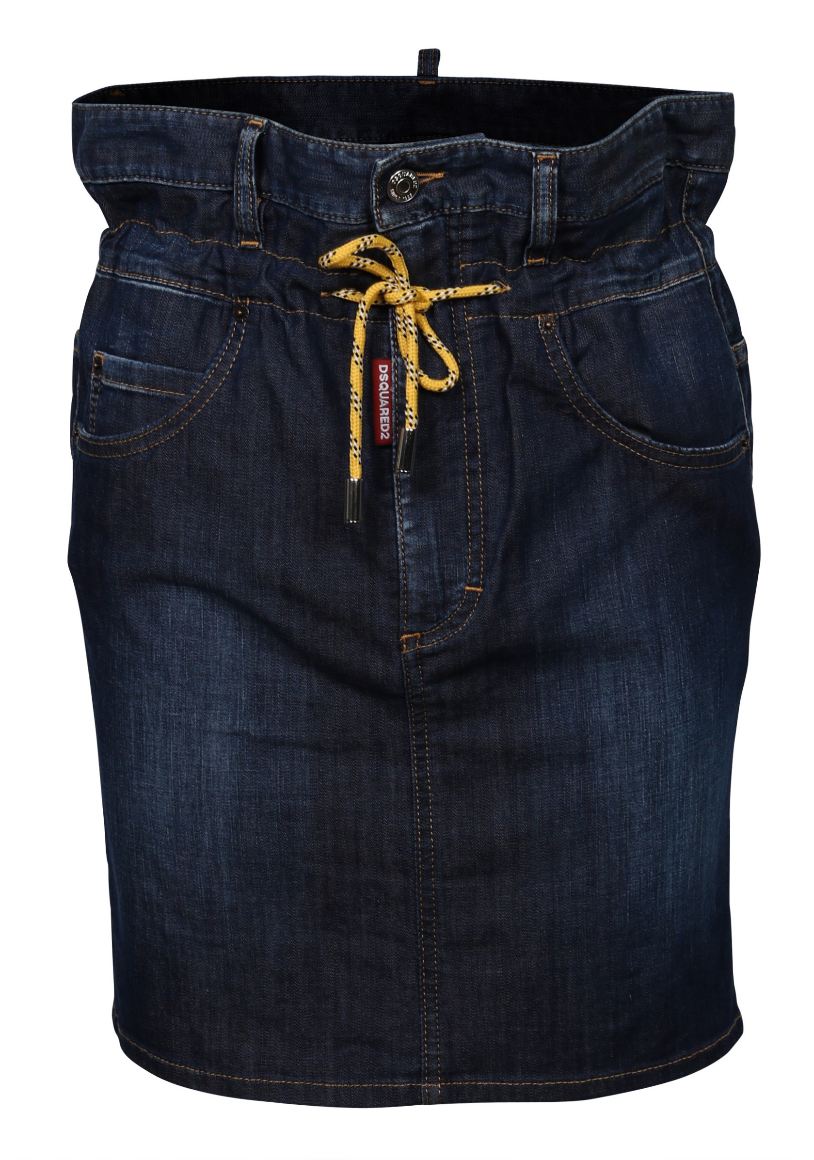 Dsquared Light Denim Skirt Blue Washed