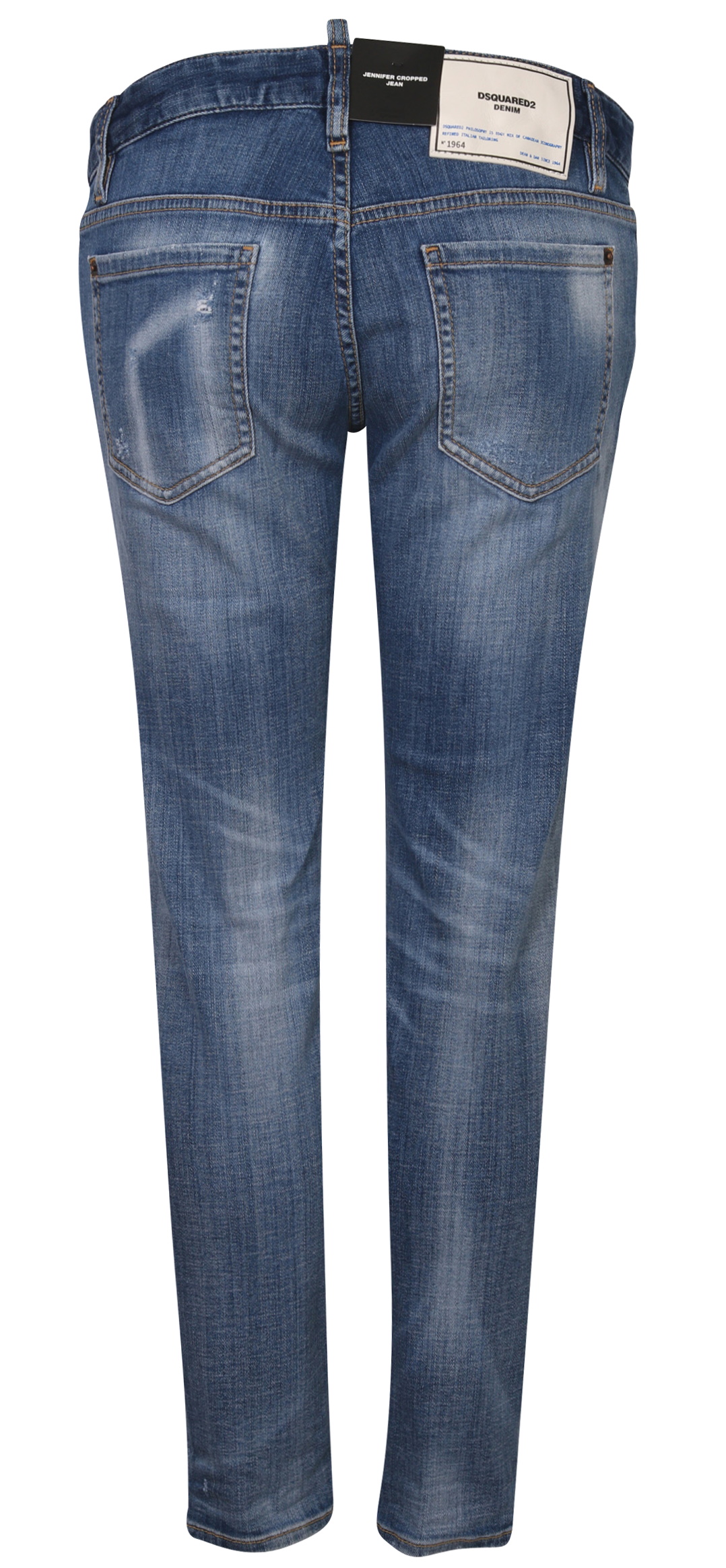 Dsquared Jeans Jennifer Cropped Jean Lightblue Washed