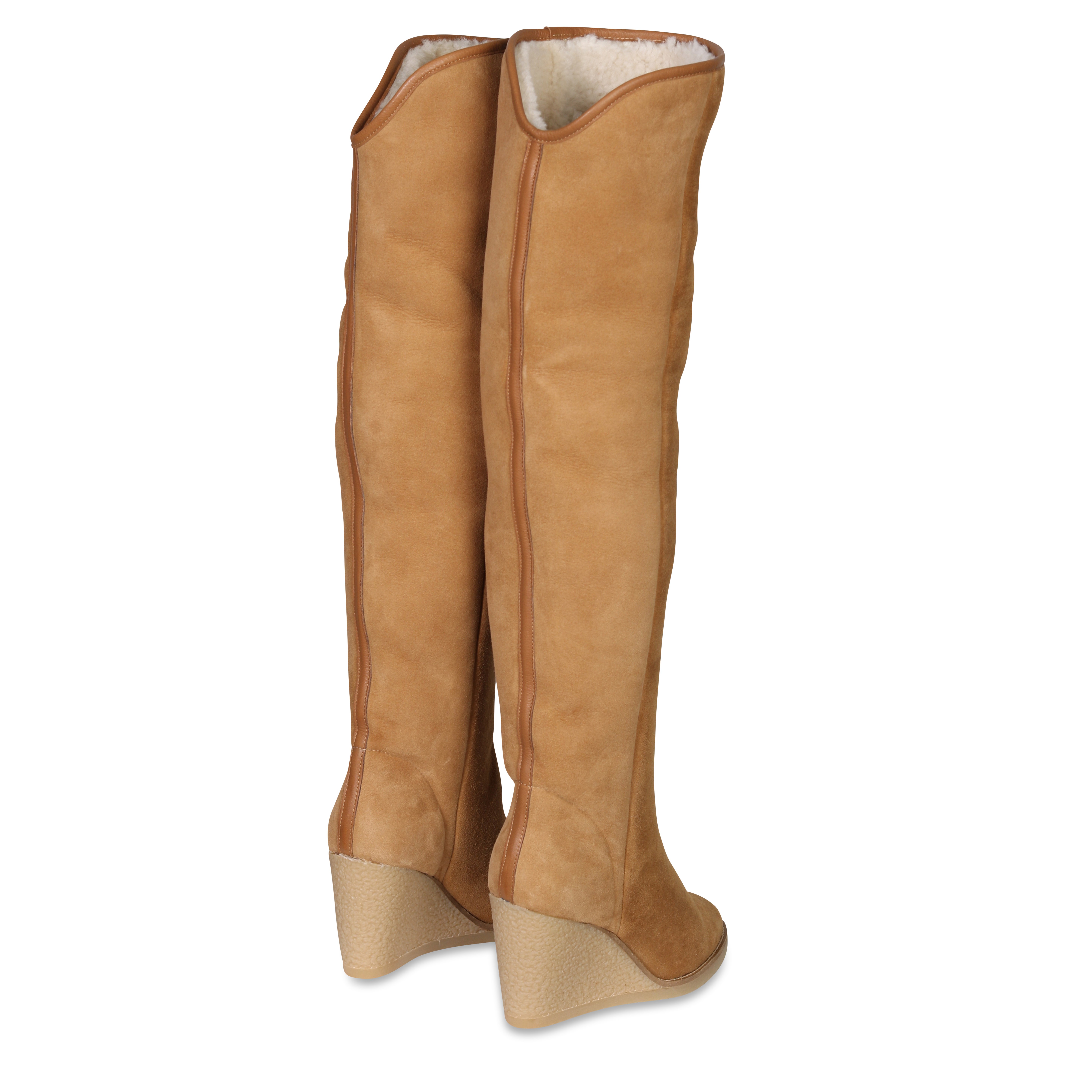 Isabel Marant Tilin High Boots in Natural