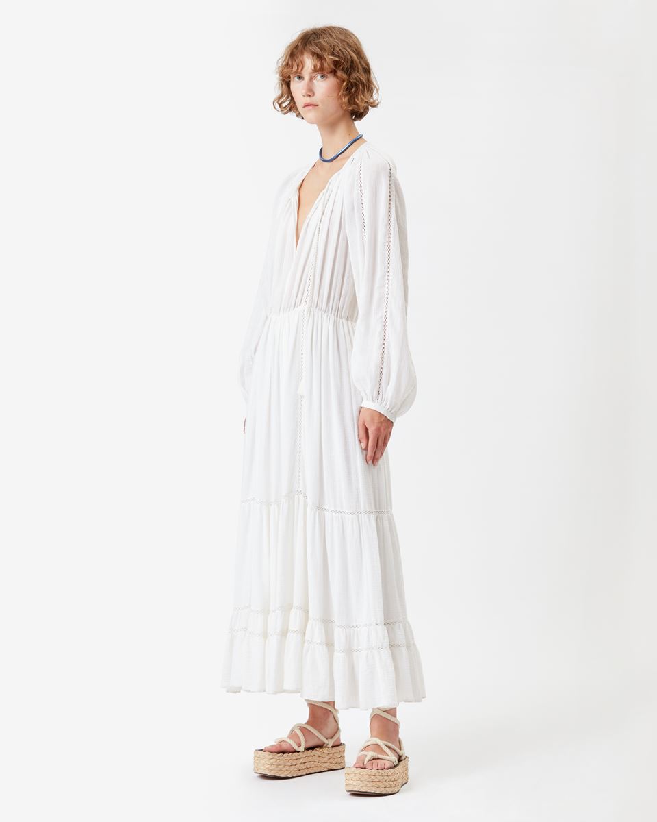 Isabel Marant Étoile Latifa Dress in White FR 36 / DE 34